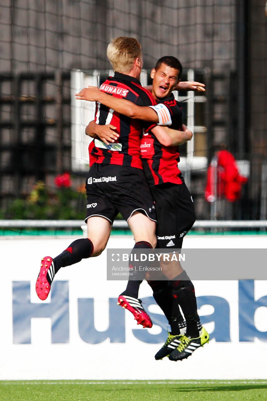 Brommapojkarnas Gustav Sandberg Magnusson och Mauricio