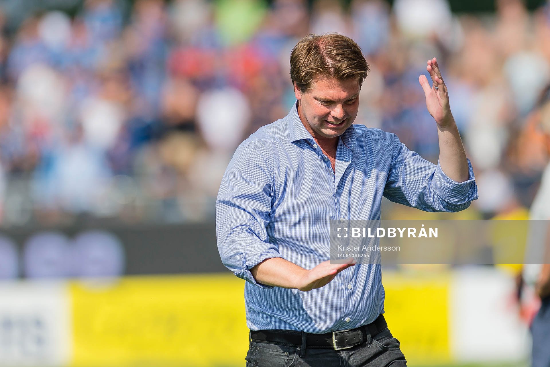 Halmstads tränare Jens Gustafsson