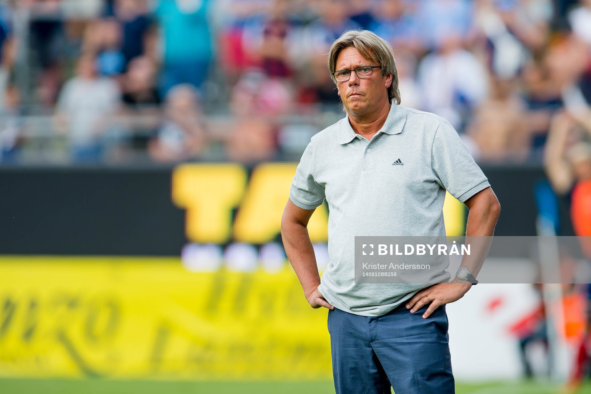 Djurgårdens tränare Per Olsson deppar