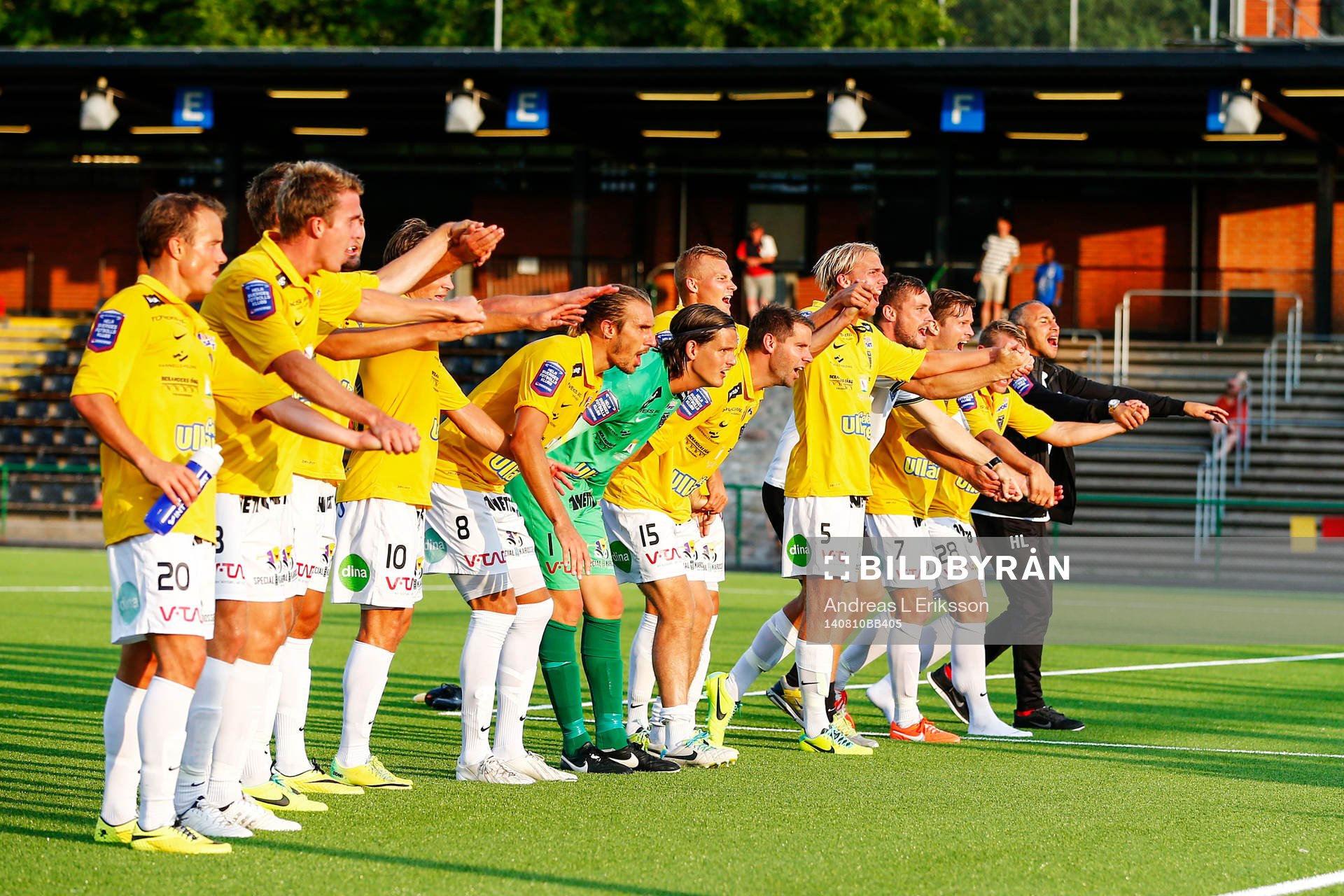 Falkenbergs tackar sina supportrar