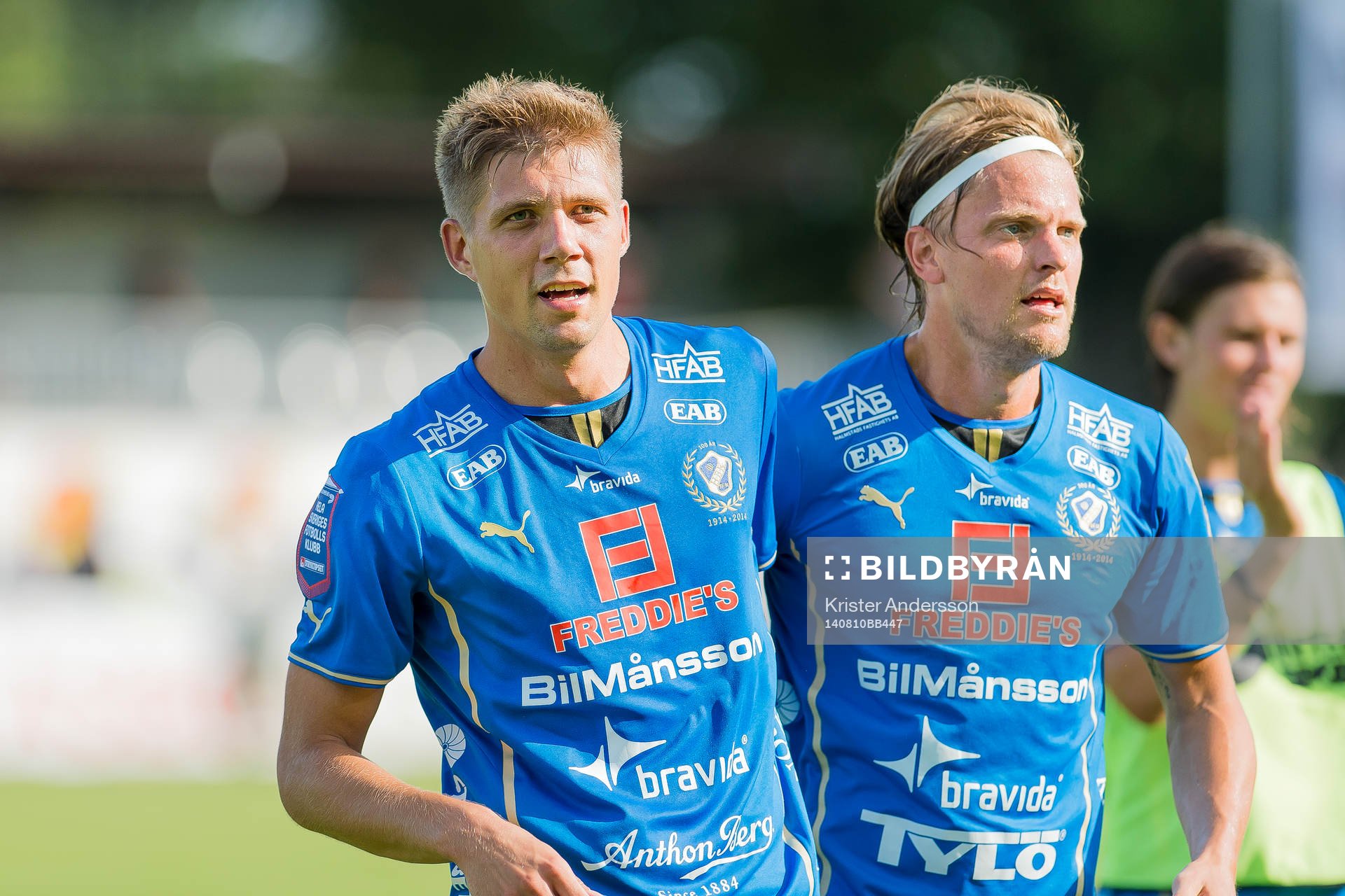 Halmstads Mikael Boman och Kristoffer Fagercrantz