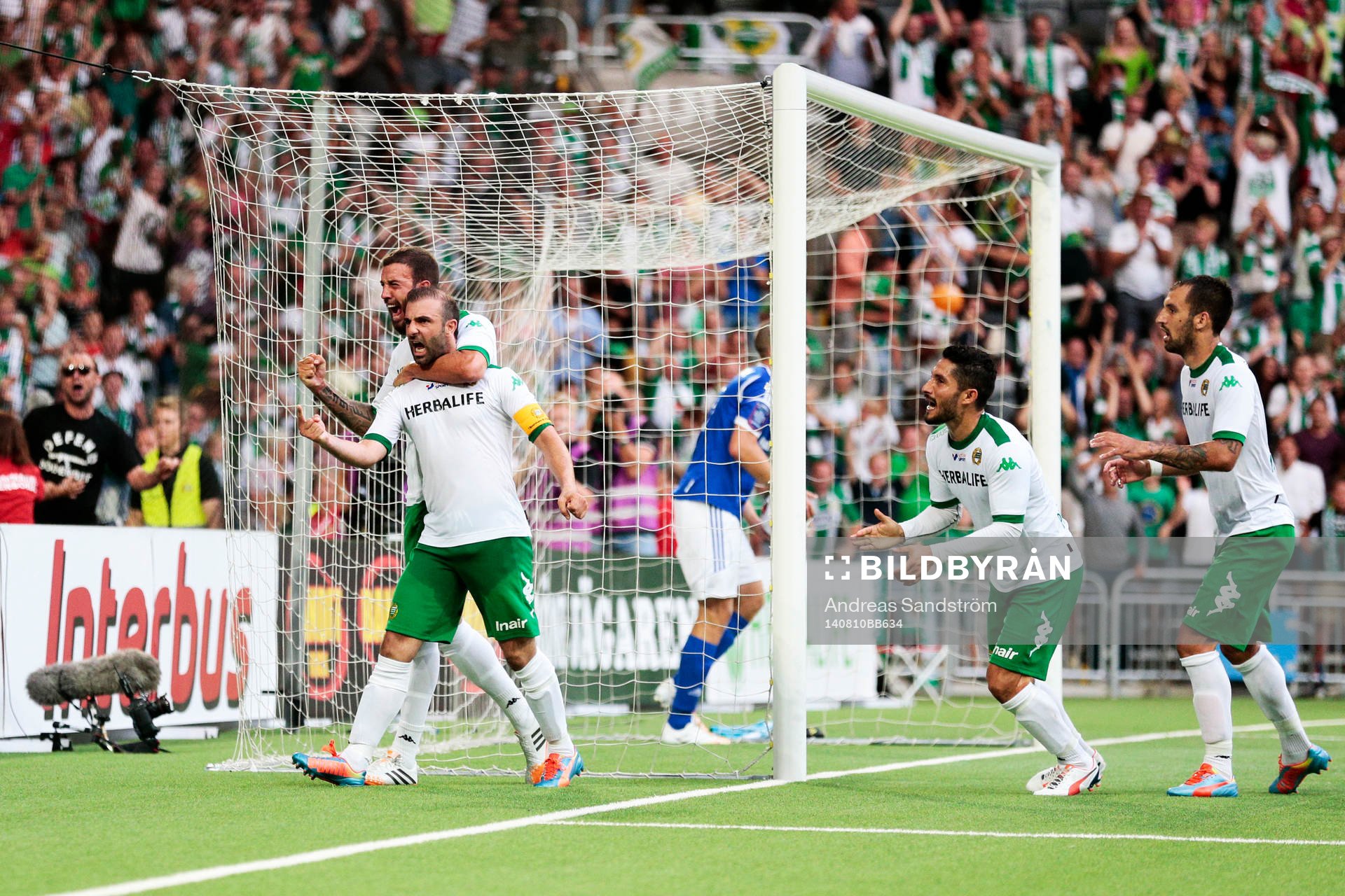 Hammarbys Kennedy Bakircioglu jublar