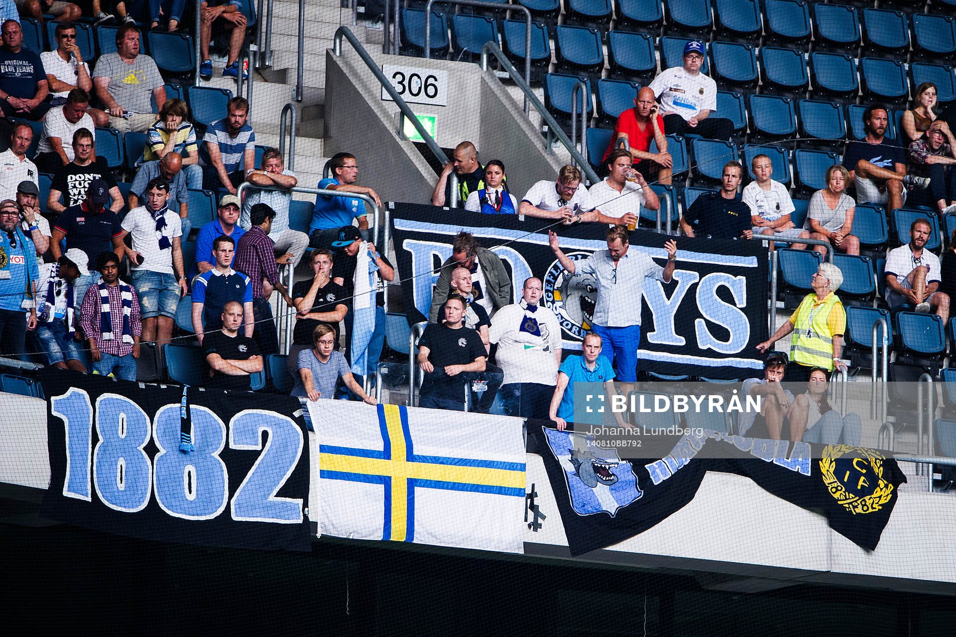 Gefles supportrar deppar