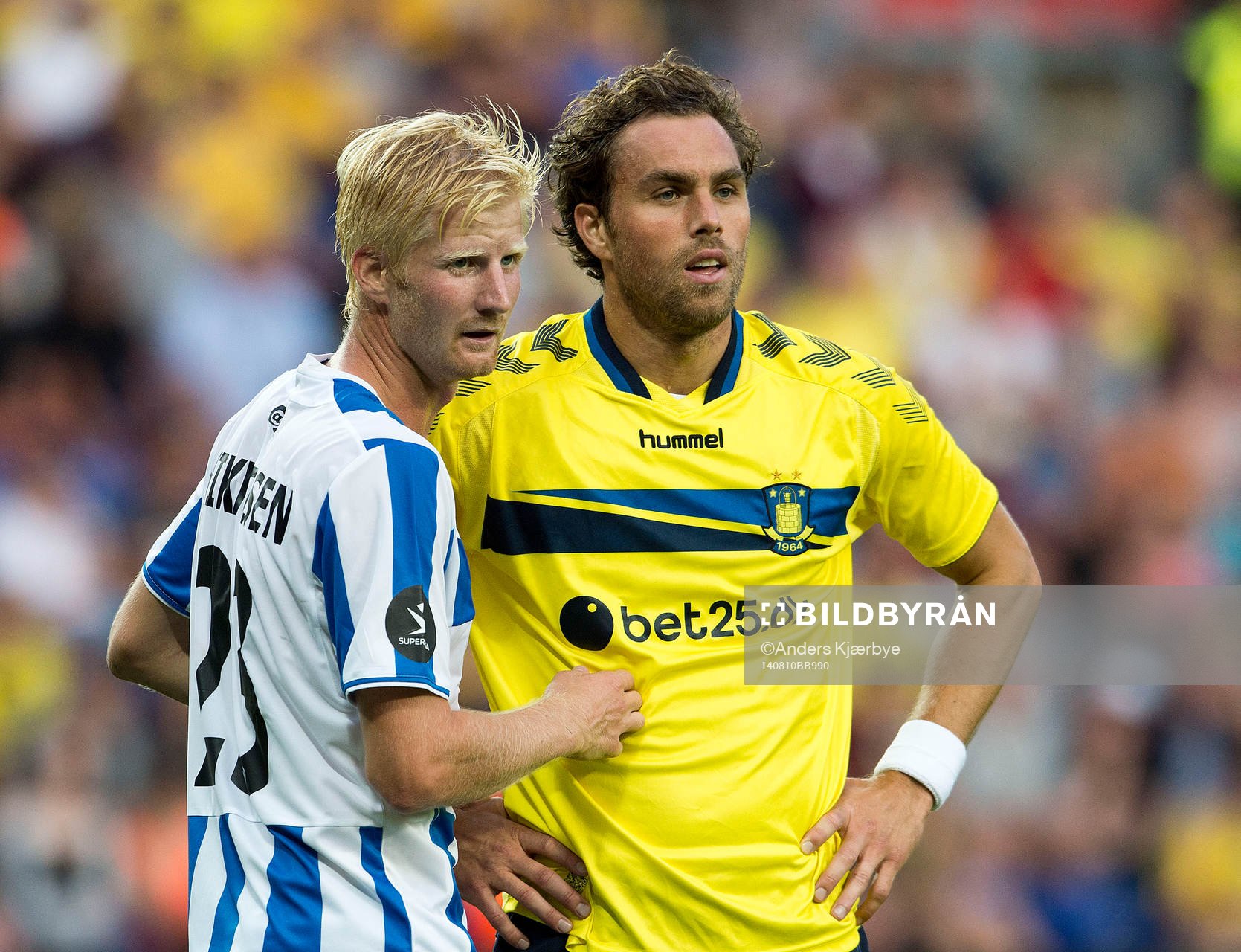 [DK=20140810: Thomas Mikkelsen, OB og Johan Elmander, BIF]