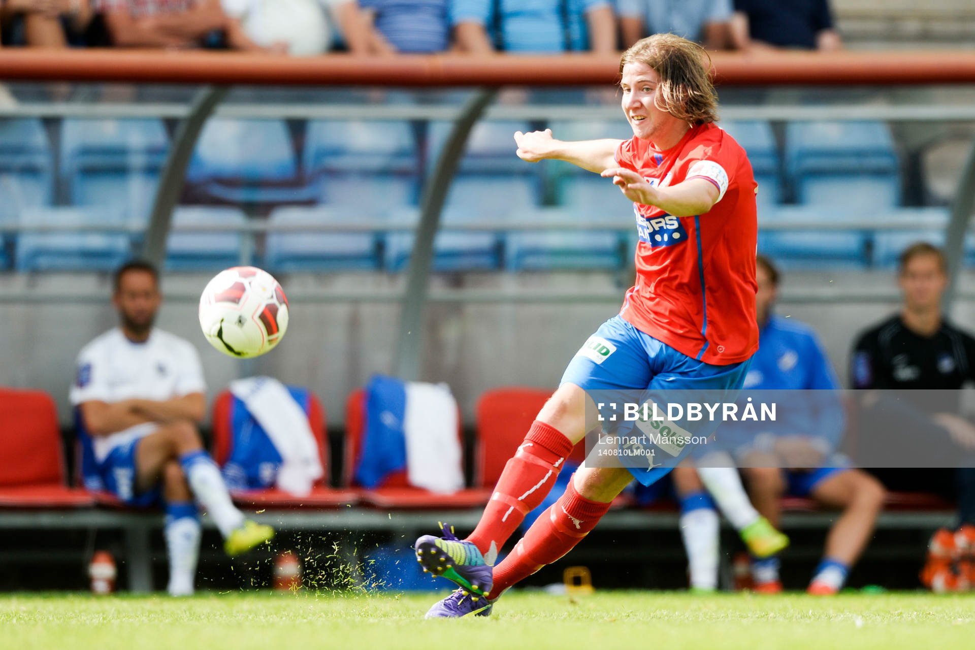 Helsingborgs Darijan Bojanic i matchen i allsvenskan mellan