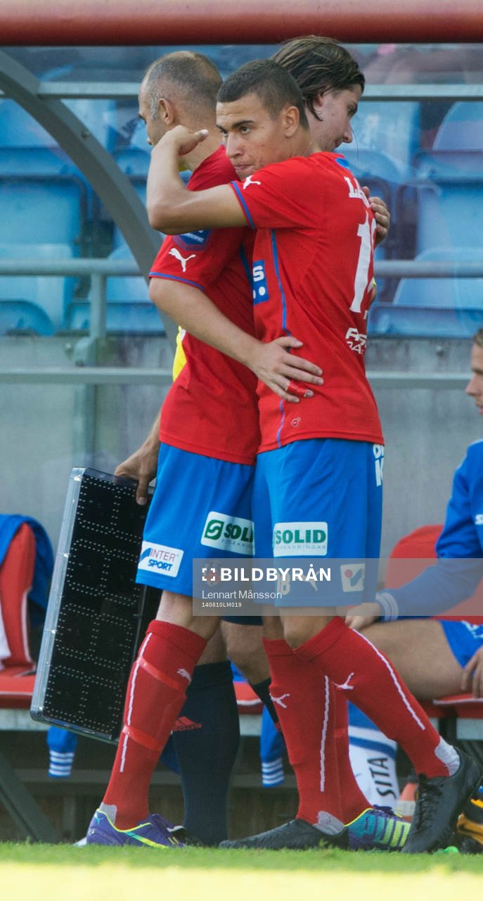 Helsingborgs Jordan Larsson byts istället för Darijan