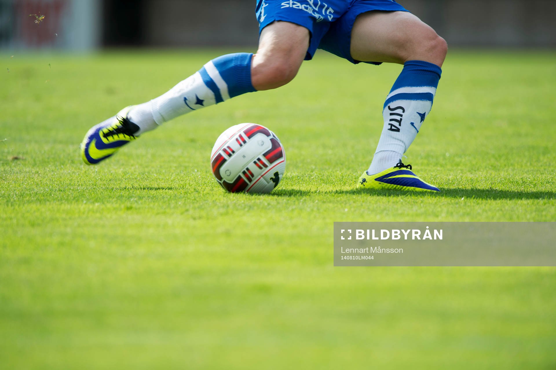 Tillslag i matchen i allsvenskan mellan Helsingborg och