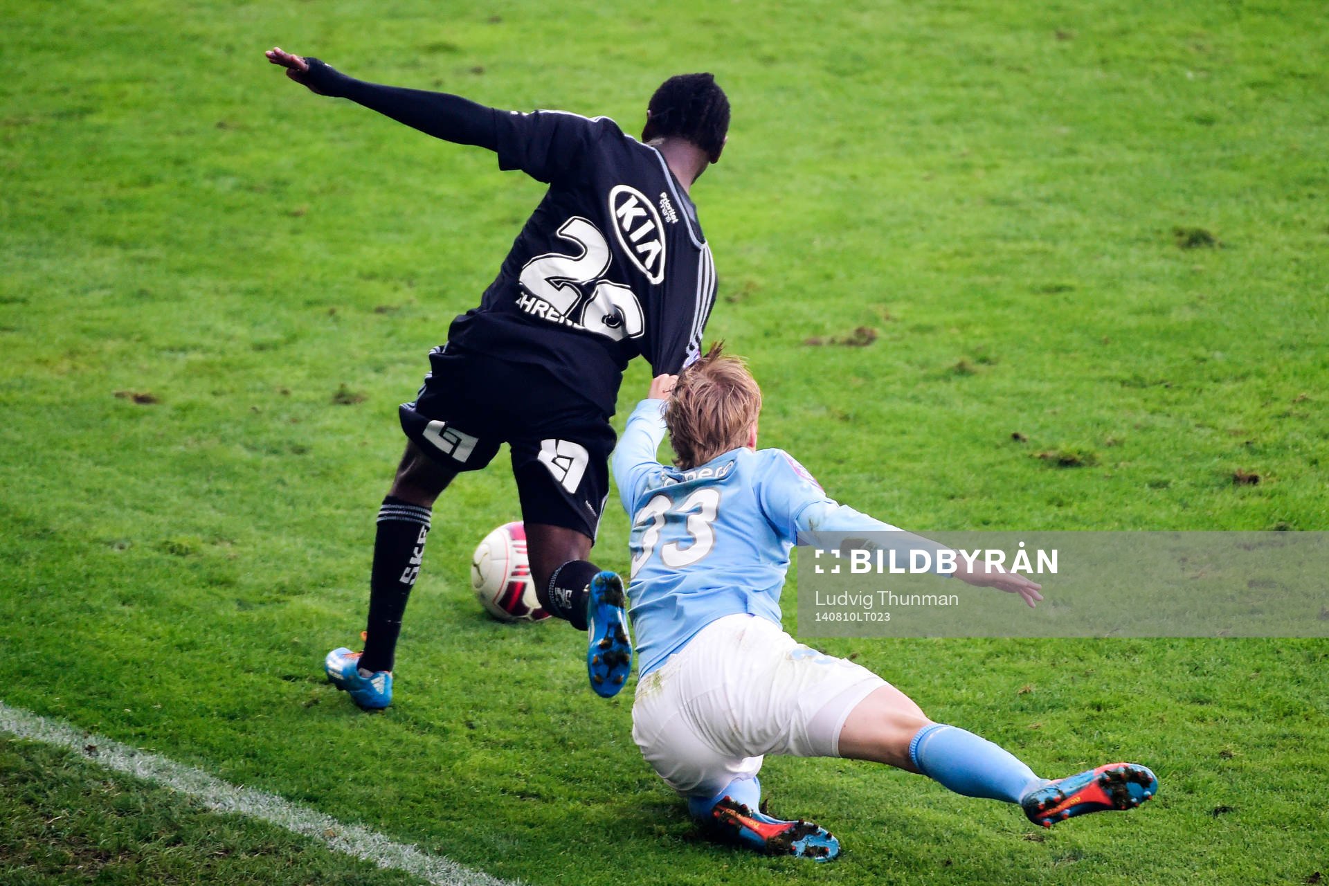 Malmö FFs Emil Forsberg drar ner IFK Göteborgs May