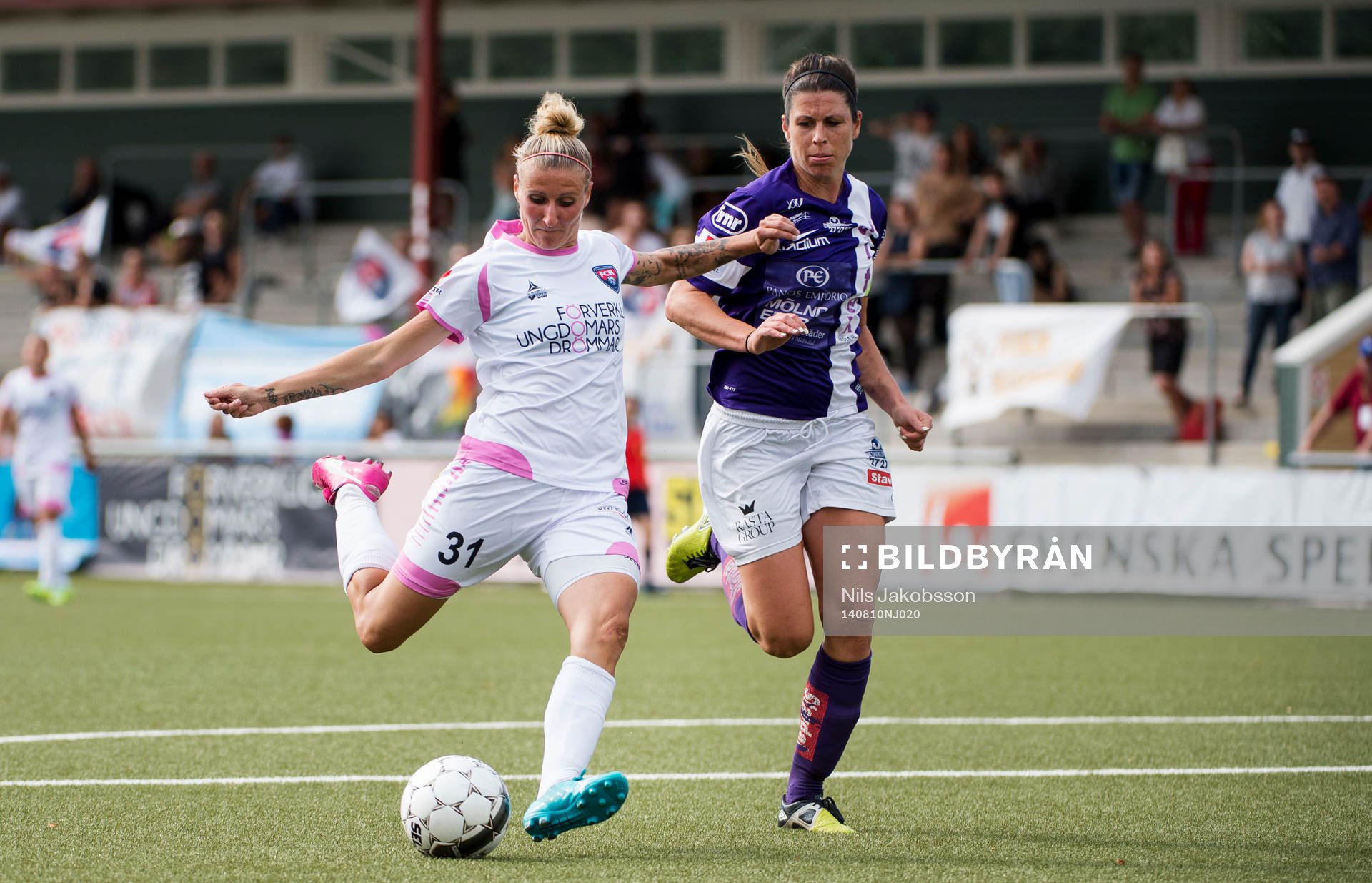 Rosengårds Anja Mittag och Jitex Emily Zurrer