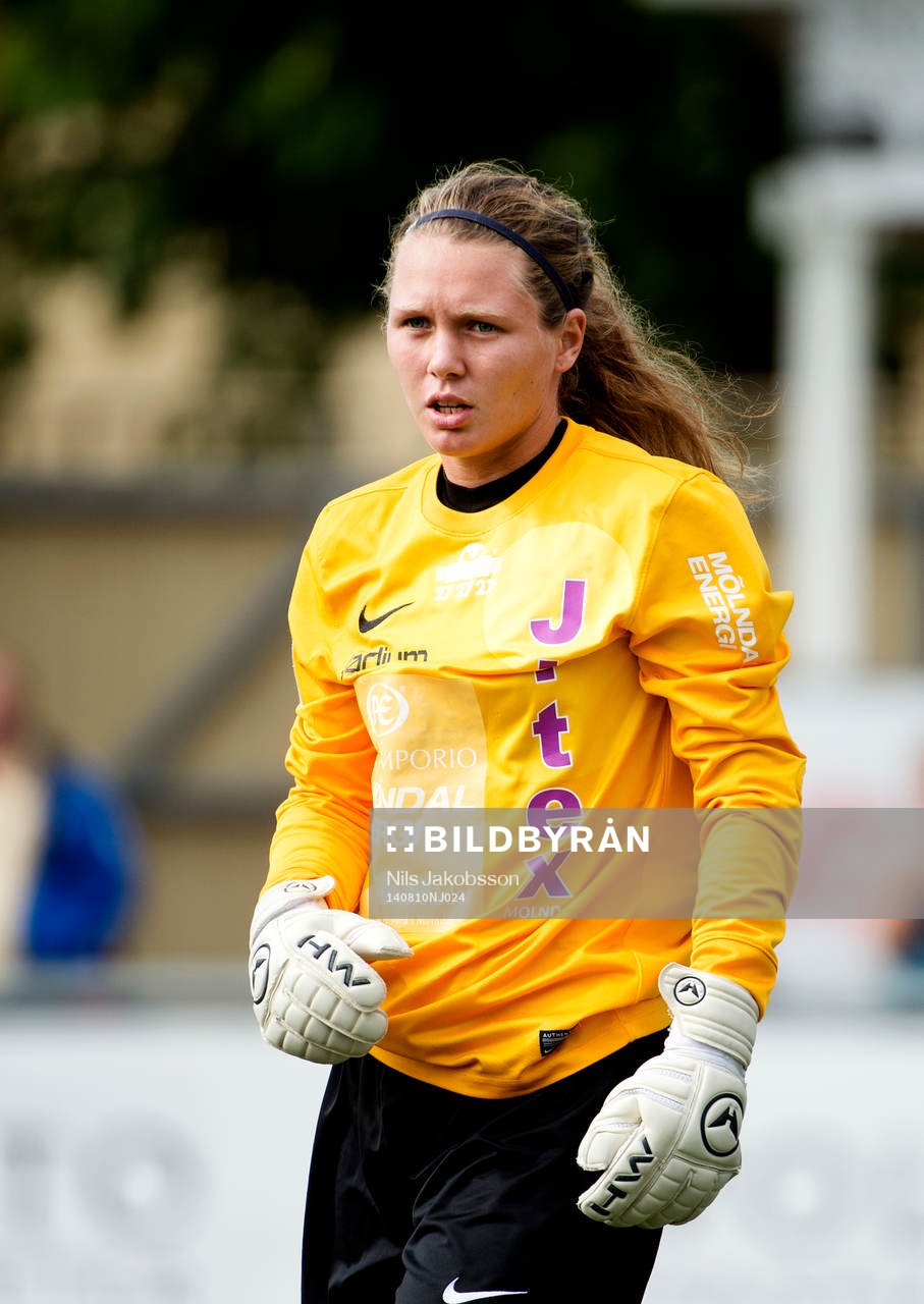Jitex målvakt Jennifer Falk