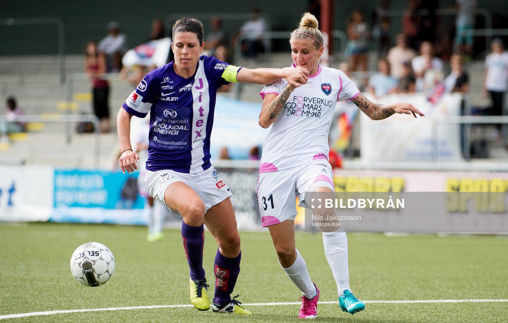 Jitex Emily Zurrer och Rosengårds Anja Mittag