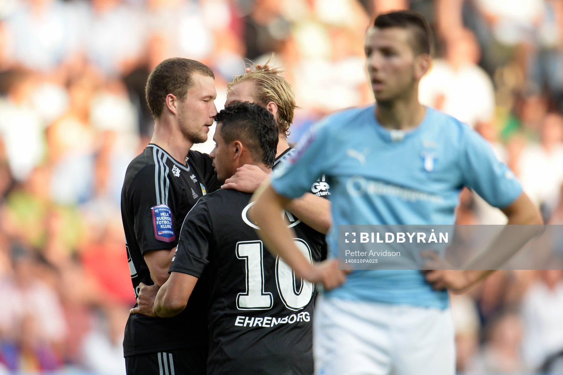IFK Göteborgs Gustav Engvall jublar