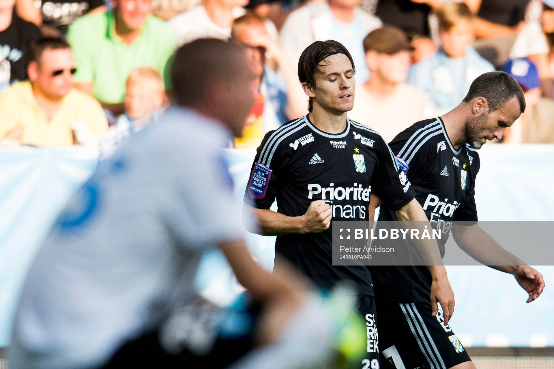 IFK Göteborgs Lasse Vibe jublar