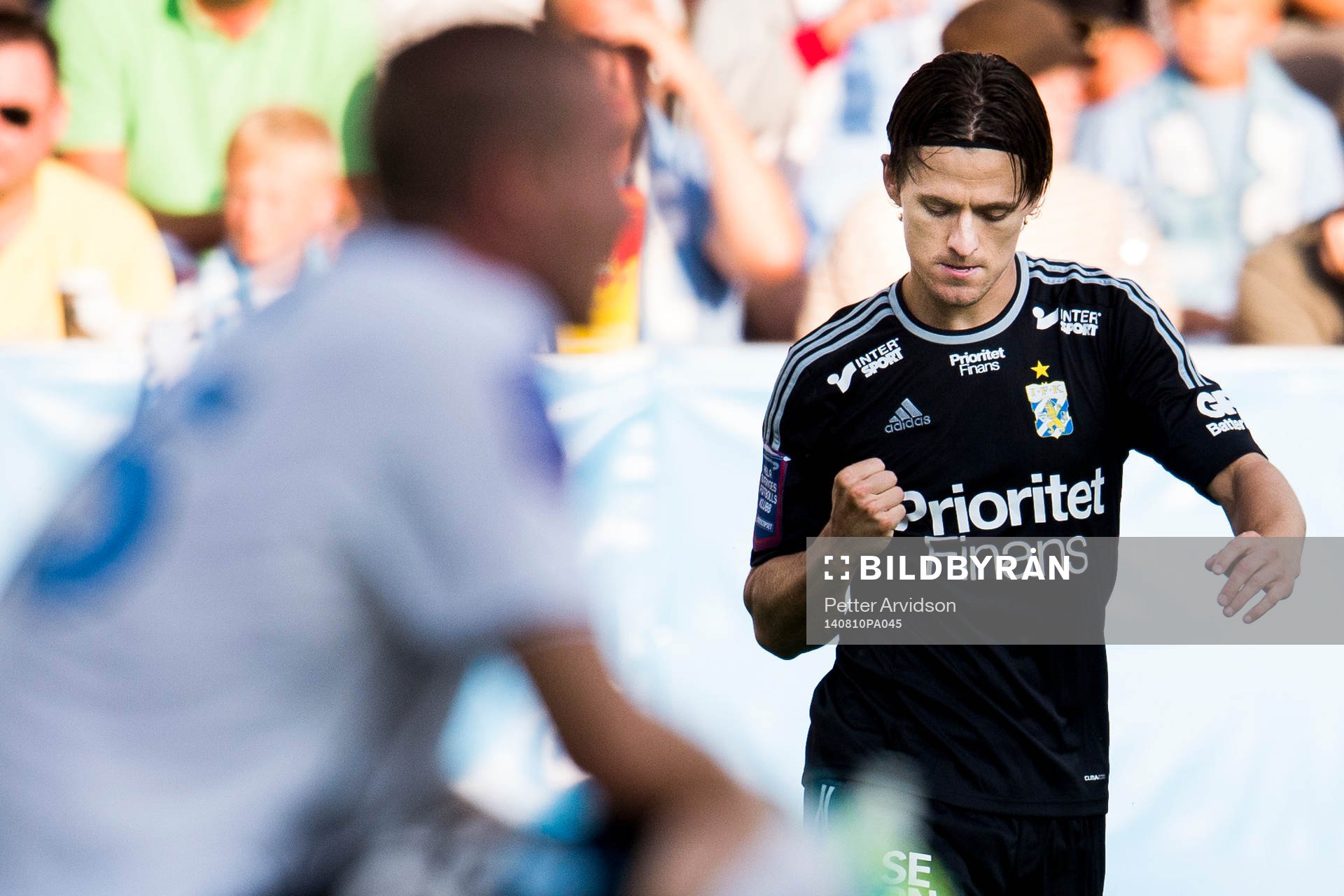 IFK Göteborgs Lasse Vibe jublar