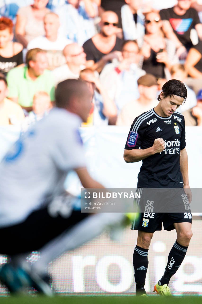 IFK Göteborgs Lasse Vibe jublar