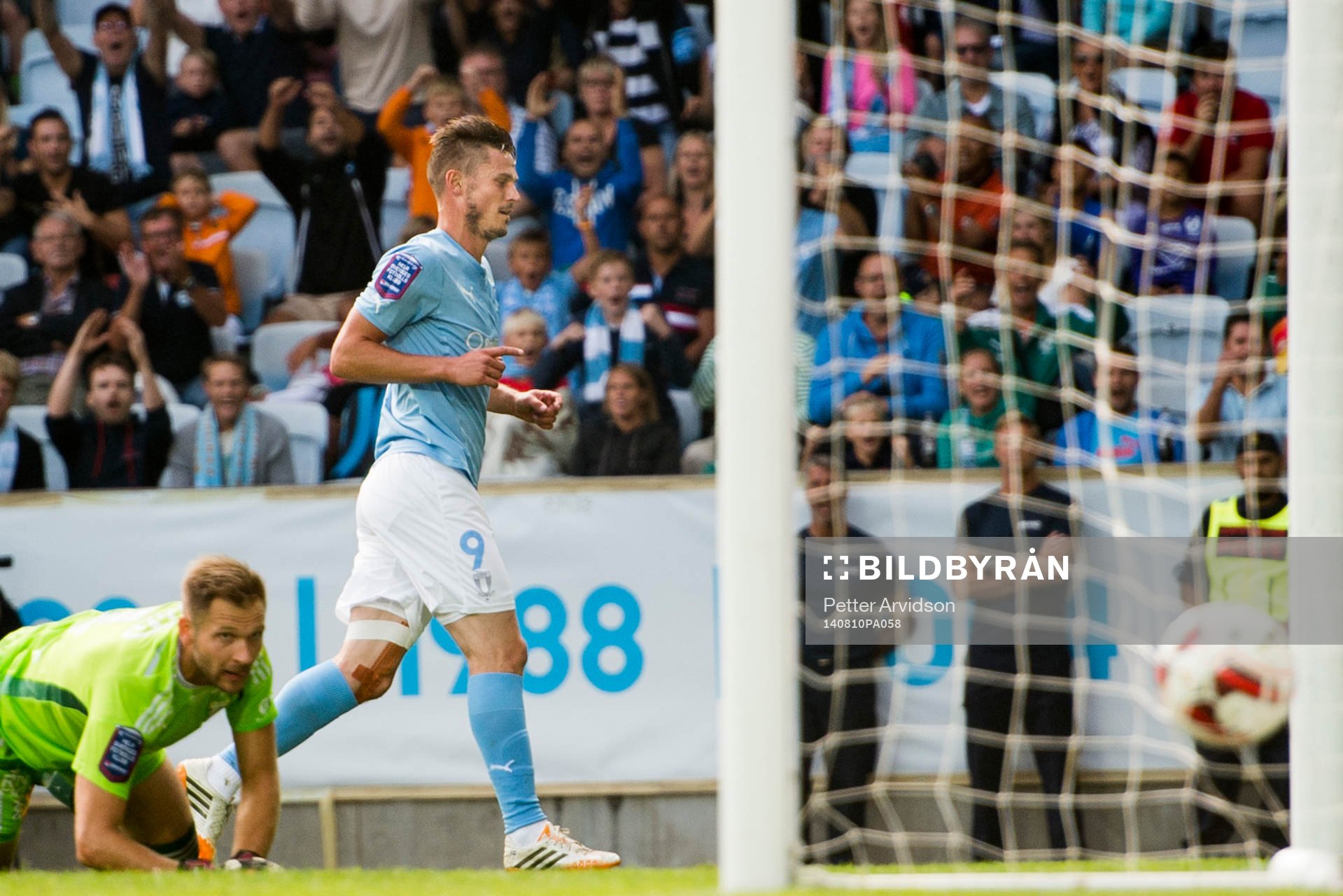 Malmö FFs Markus Rosenberg jublar