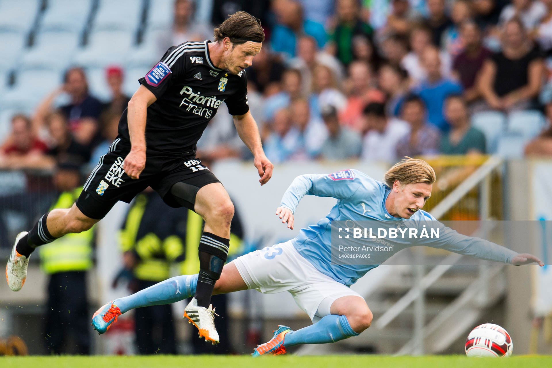 IFK Göteborgs Gustav Svensson och Malmö FFs Emil Forsberg
