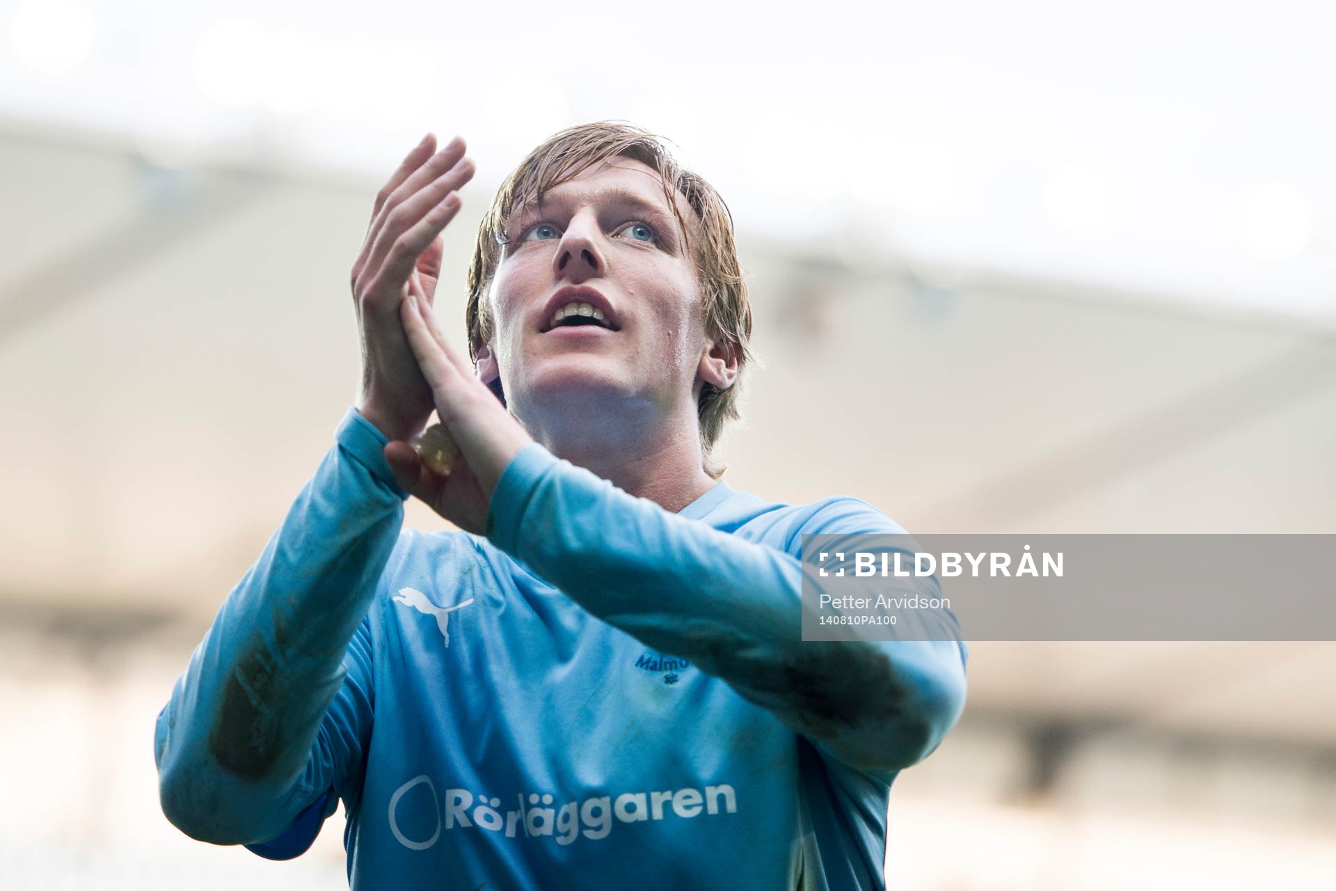 Malmö FFs Emil Forsberg tackar publiken