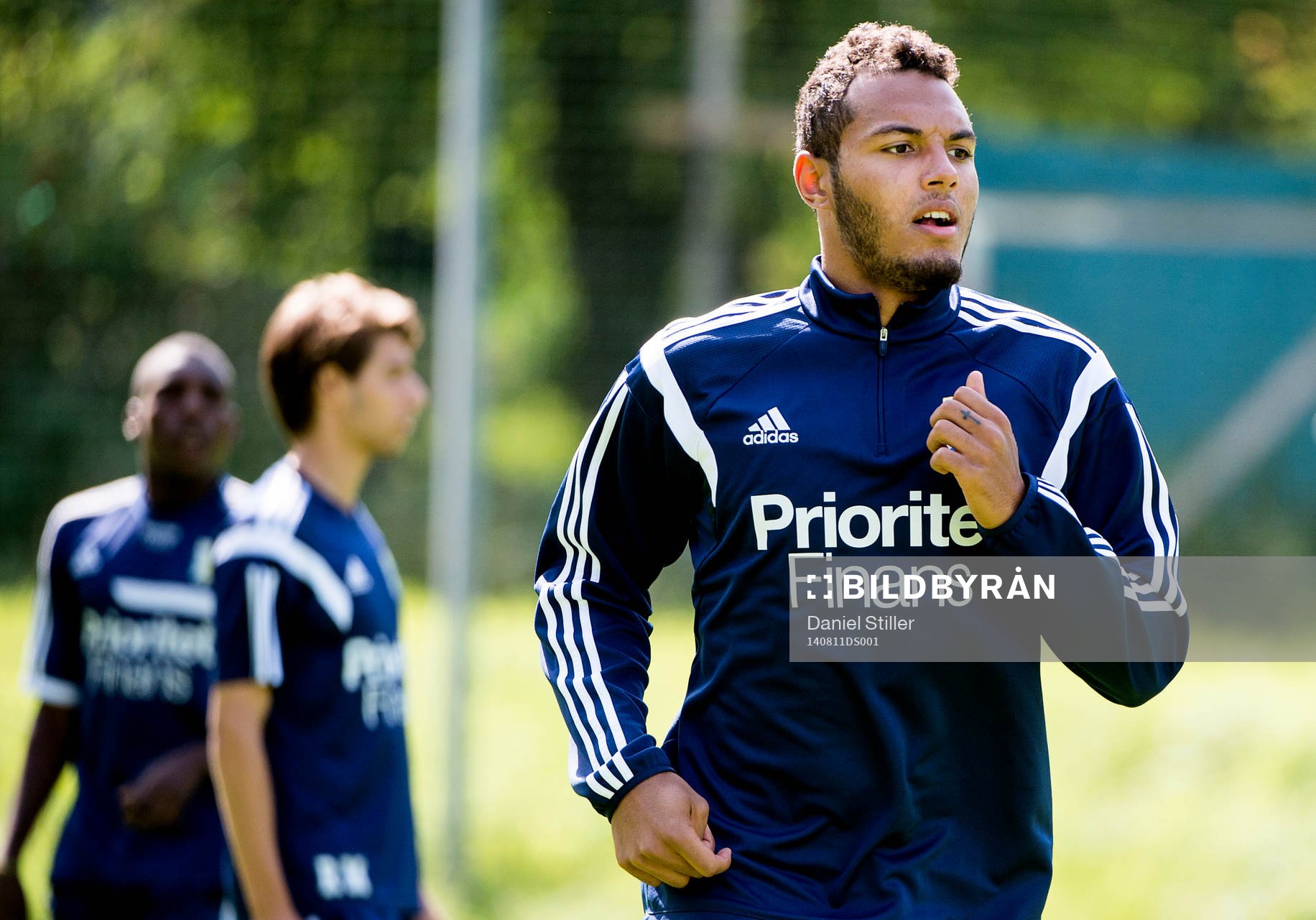 Nyförvärvet Kenneth Zohore tränar med IFK Göteborg