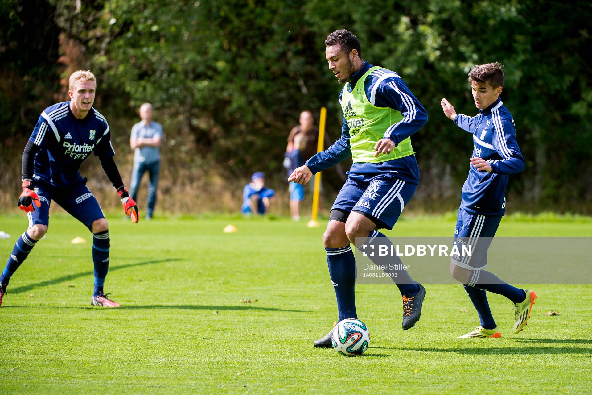 Nyförvärvet Kenneth Zohore tränar med IFK Göteborg