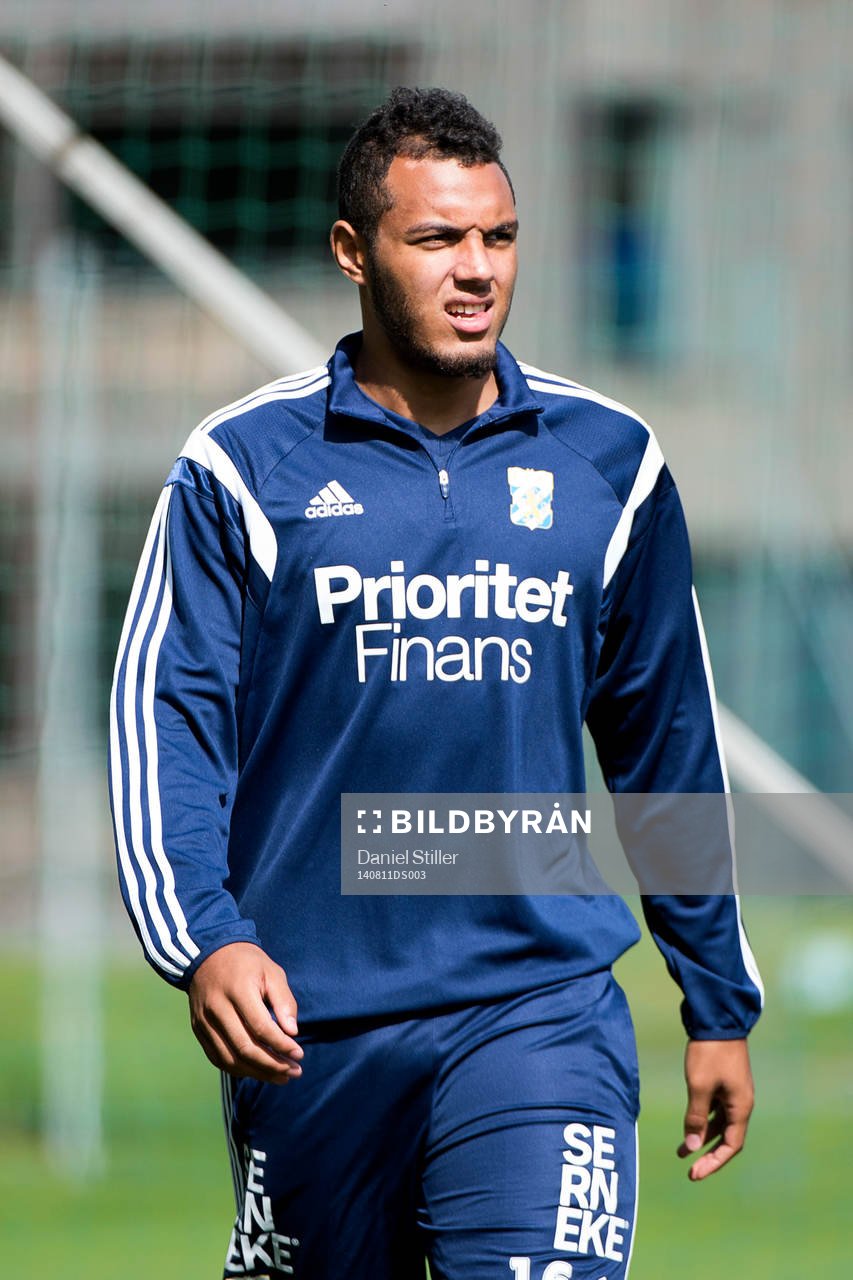 Nyförvärvet Kenneth Zohore tränar med IFK Göteborg