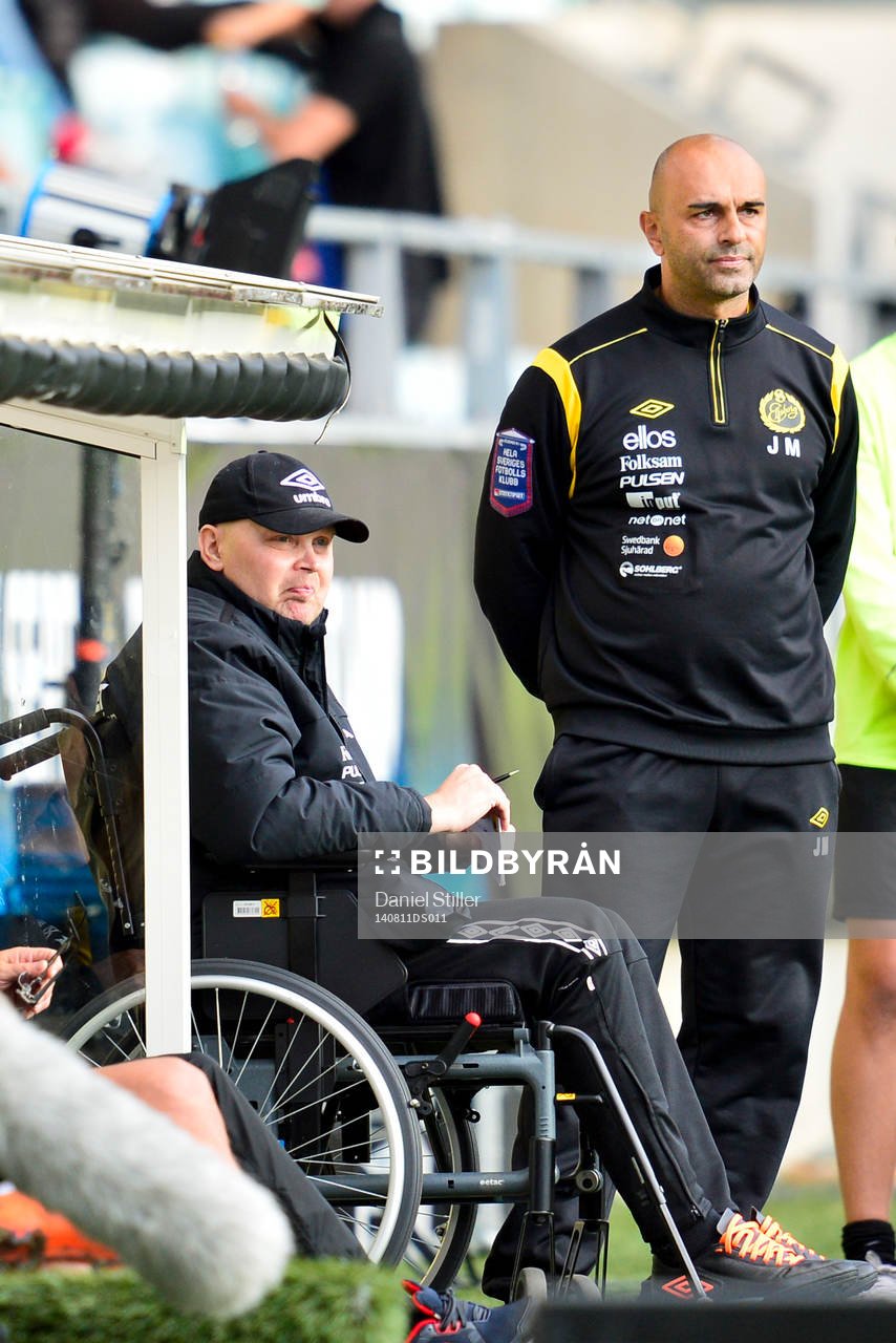 Elfsborgs manager Klas Ingesson och tränare Jan Mian