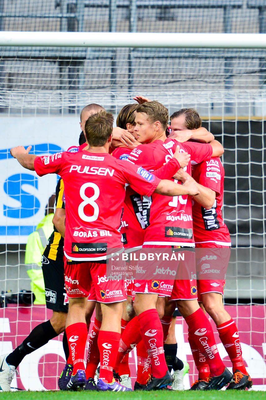 Elfsborgs spelare jublar
