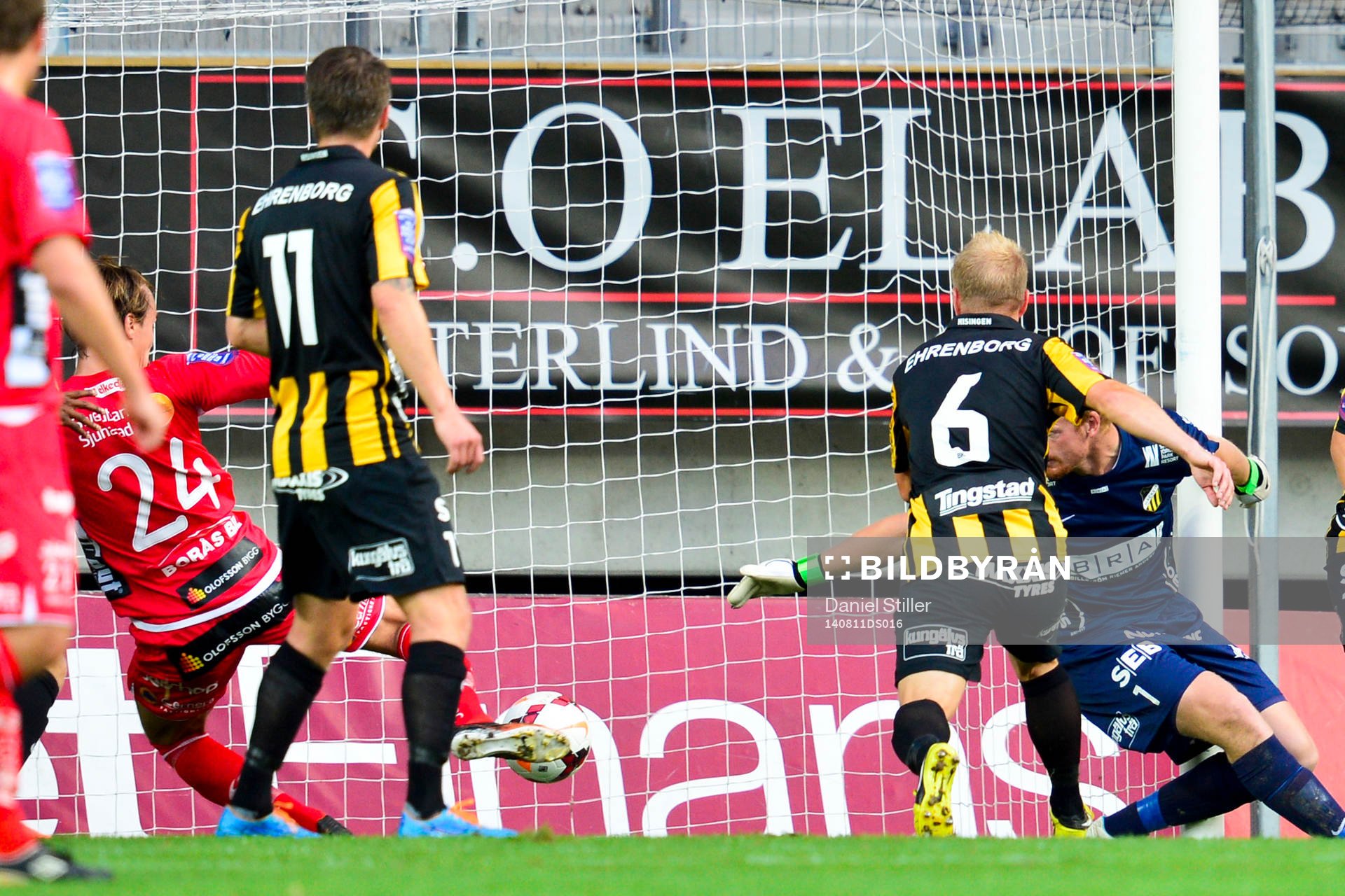 Elfsborgs Viktor Prodell gör 0-1