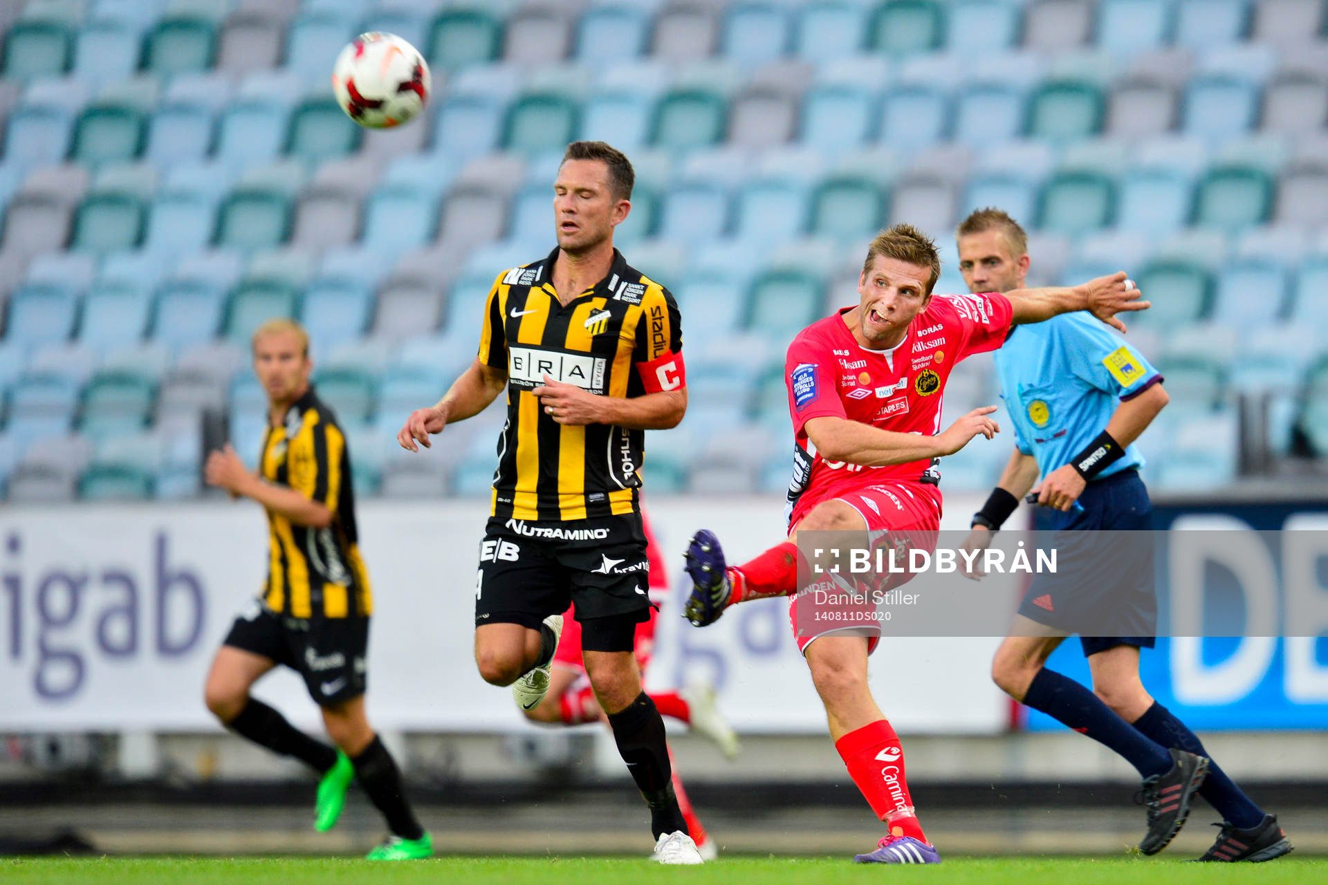 Elfsborgs Anders Svensson och Häckens Martin Ericsson