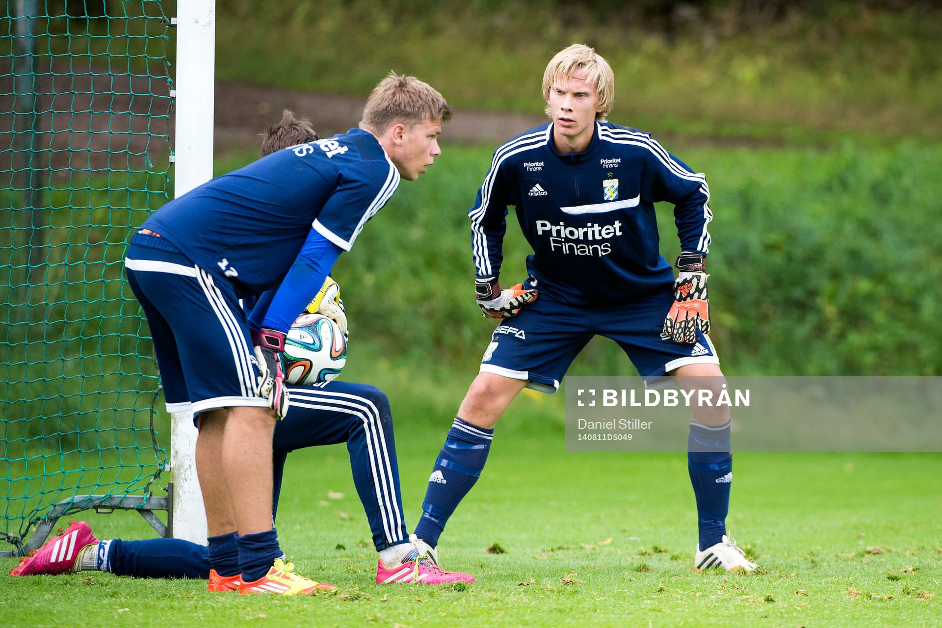 Målvakten Pontus Dahlberg tränar med IFK Göteborg
