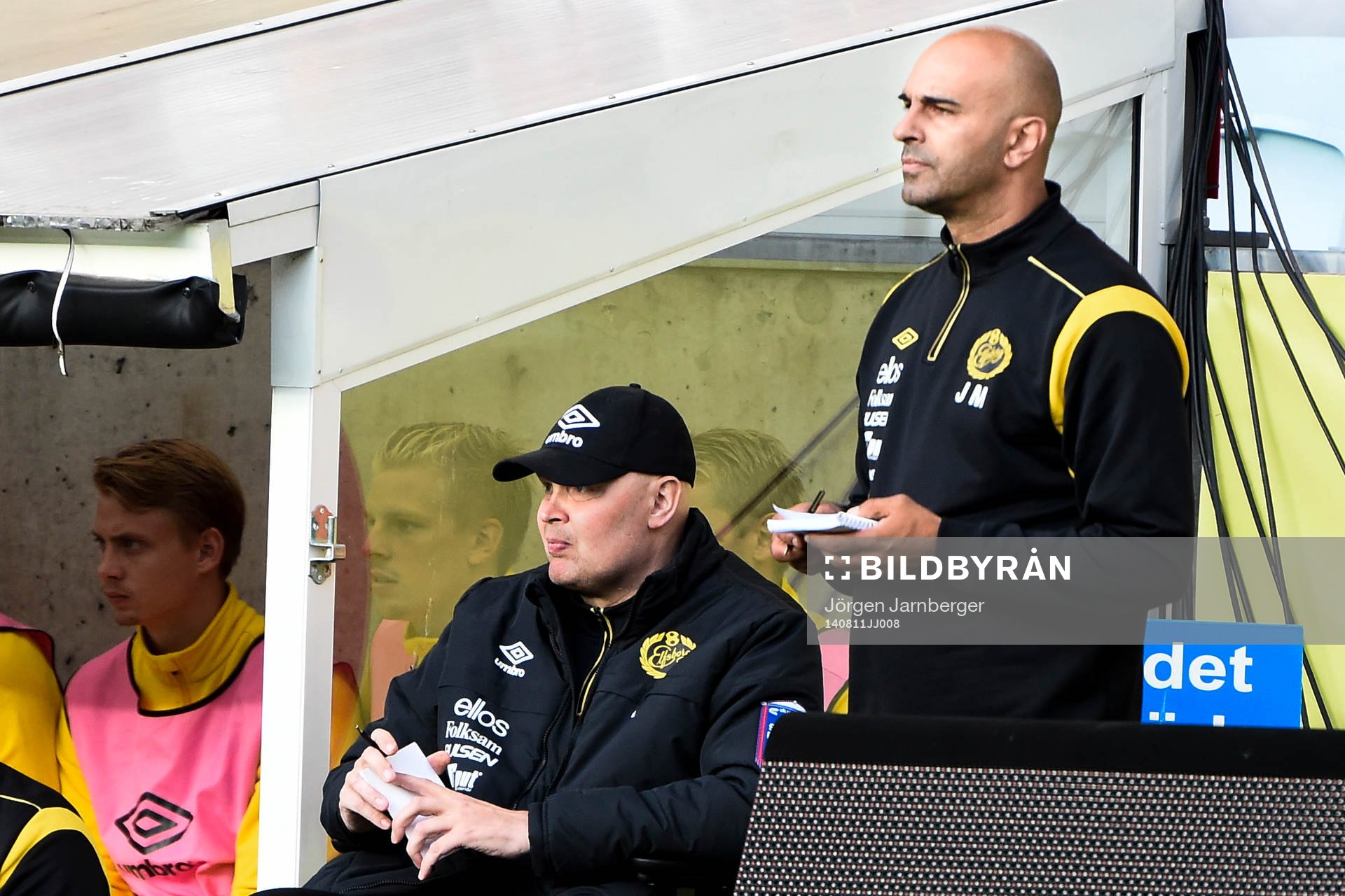 Elfsborgs manager Klas Ingesson och tränare Jan Mian