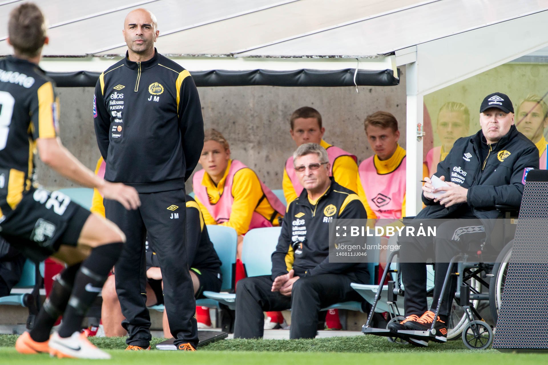 Elfsborgs tränare Jan Mian och manager Klas Ingesson