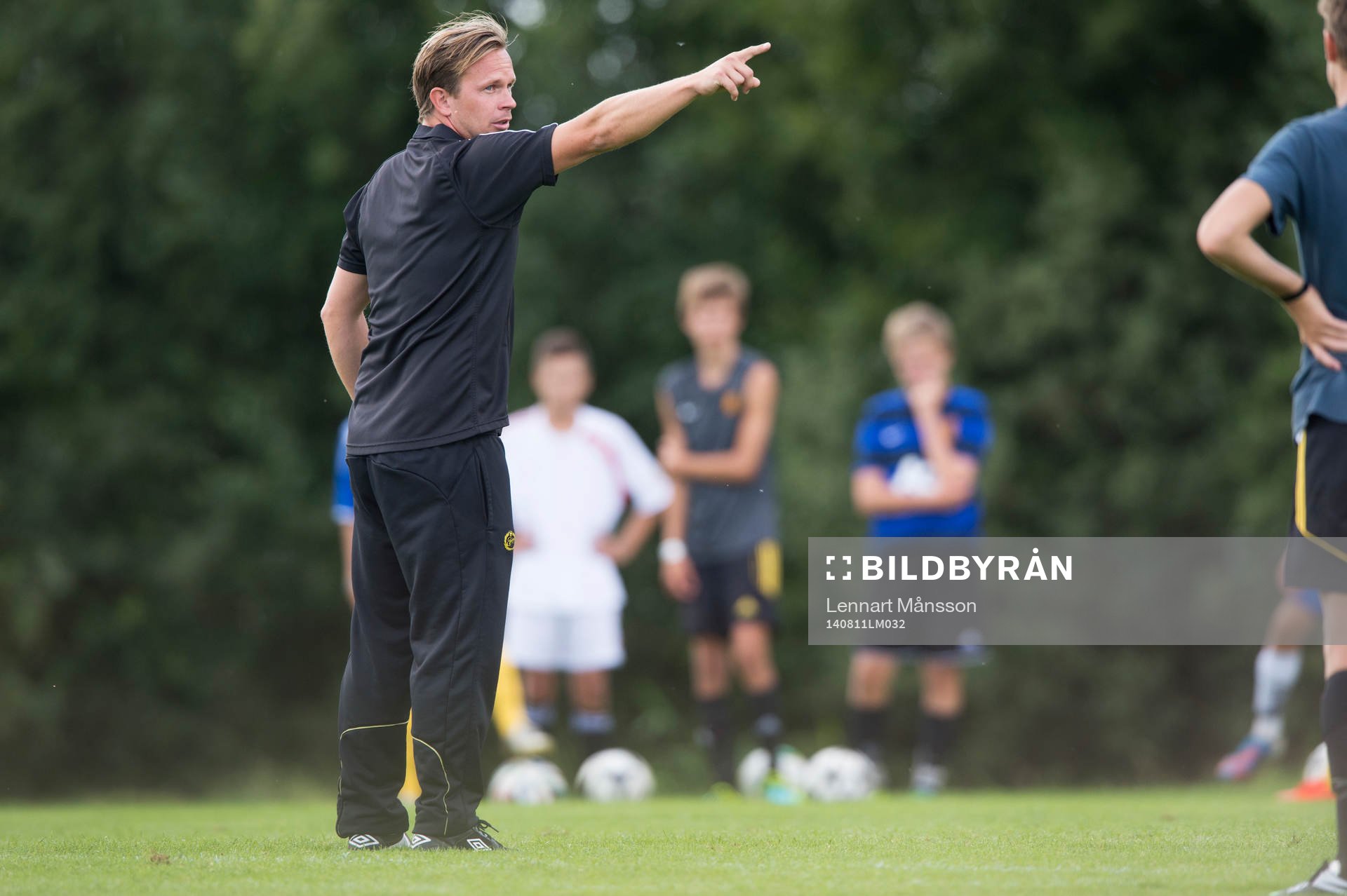 Tobias Linderoth var instruktör vid IFK Hässleholms