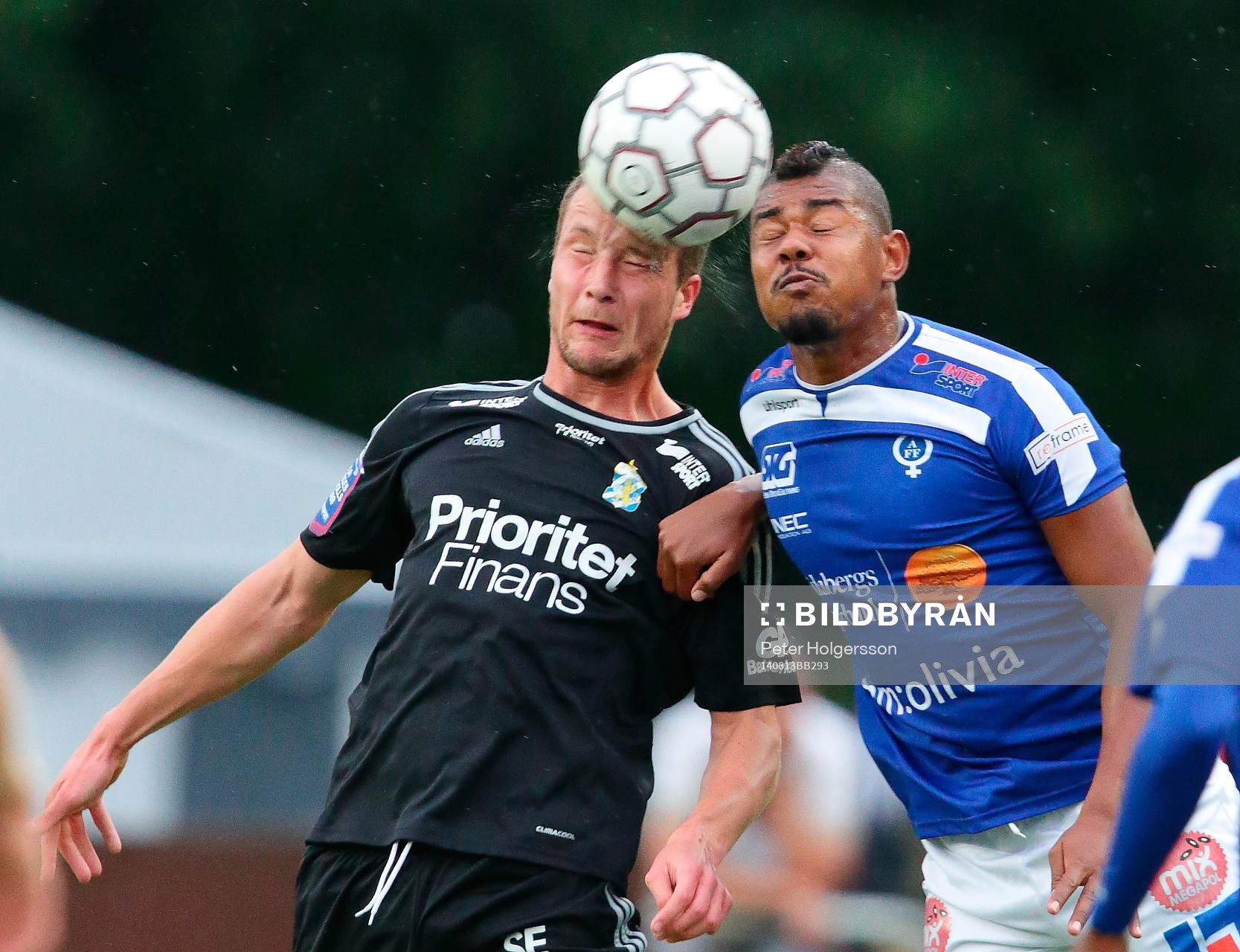 IFK Göteborgs Jakob Johansson och Åtvidabergs Ricardo