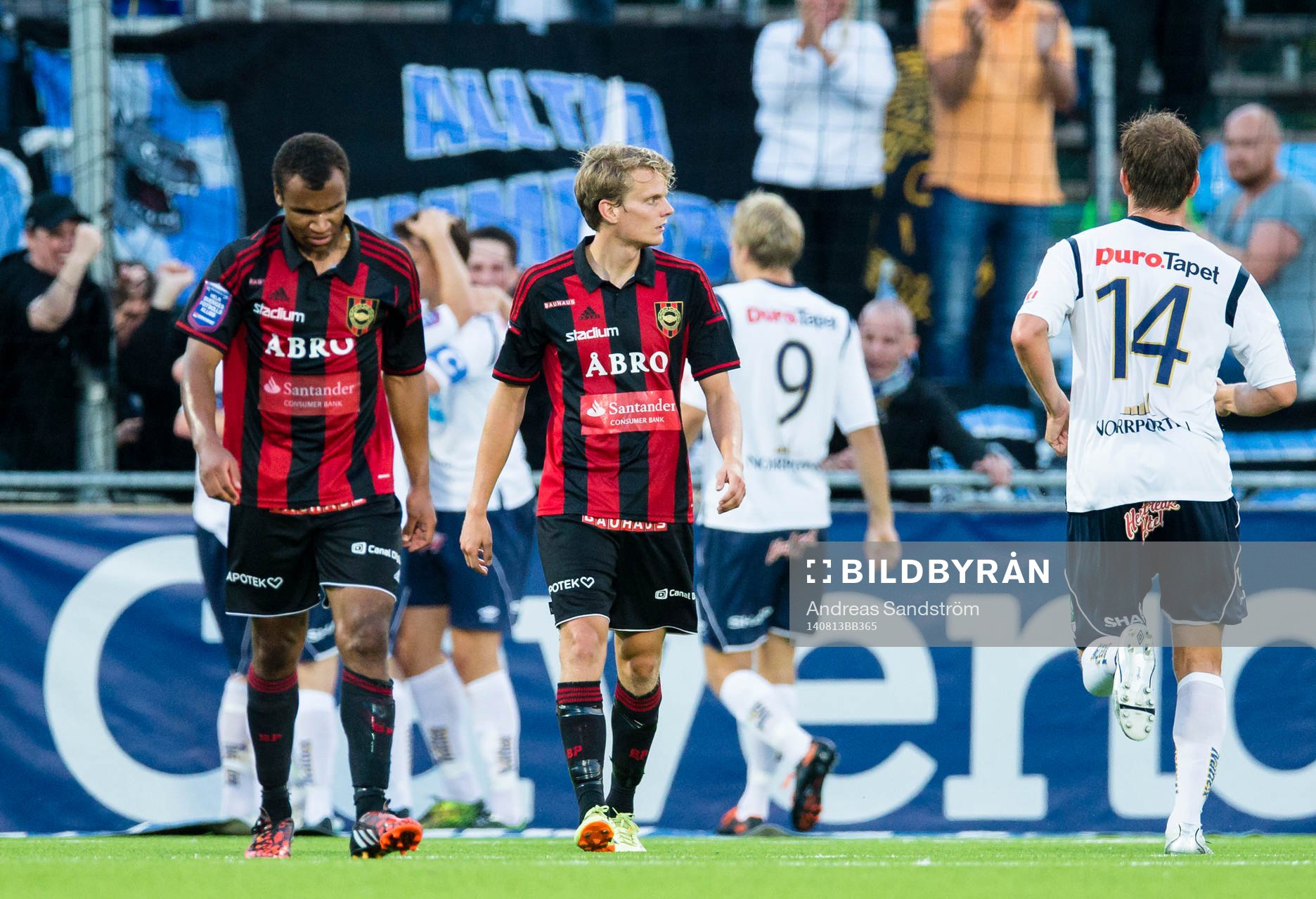 Brommapojkarnas Serge-Junior Martinsson Ngouali och Tim