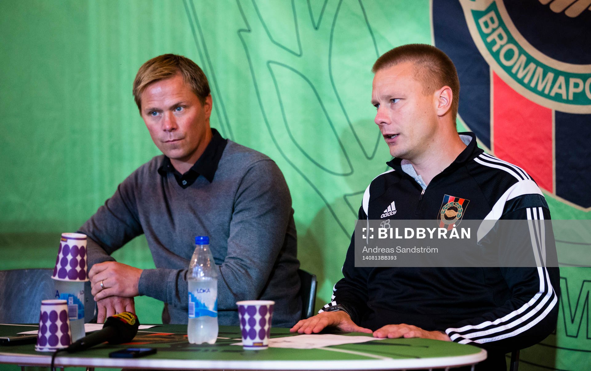 Brommapojkarnas Brommapojkarnas tränare Stefan Billborn