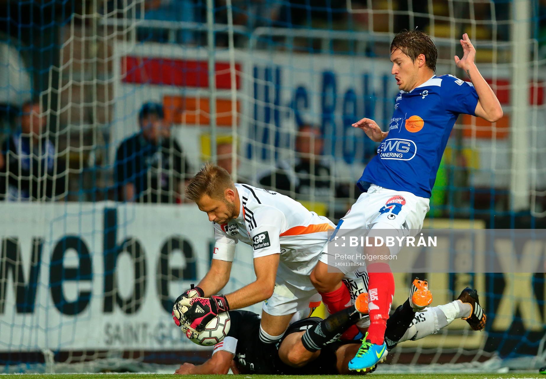 IFK Göteborgs målvakt John Alvbåge och Åtvidabergs