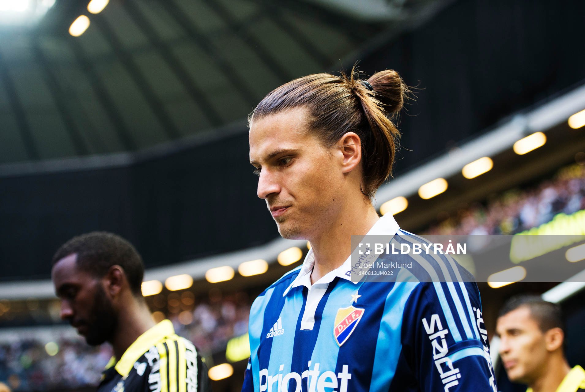 Djurgårdens Aleksandar Prijovic gör entré till