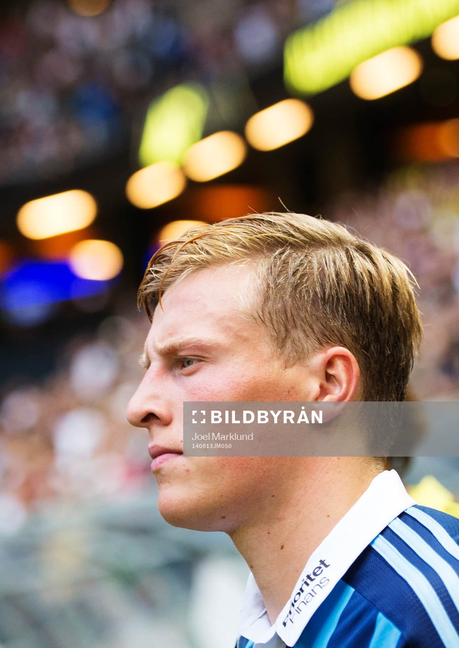 Djurgårdens Emil Bergström gör entré till