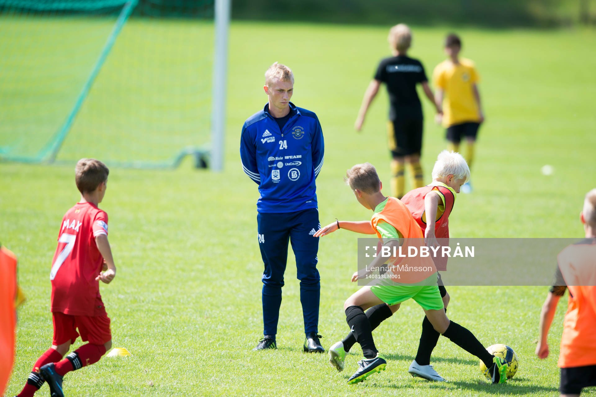 Albin Nilsson instruktör vid IFK Hässleholms