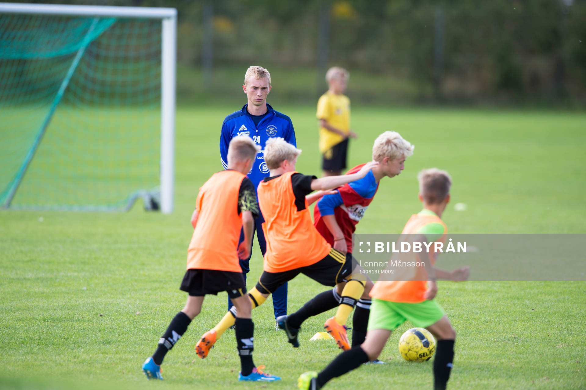 Albin Nilsson instruktör vid IFK Hässleholms