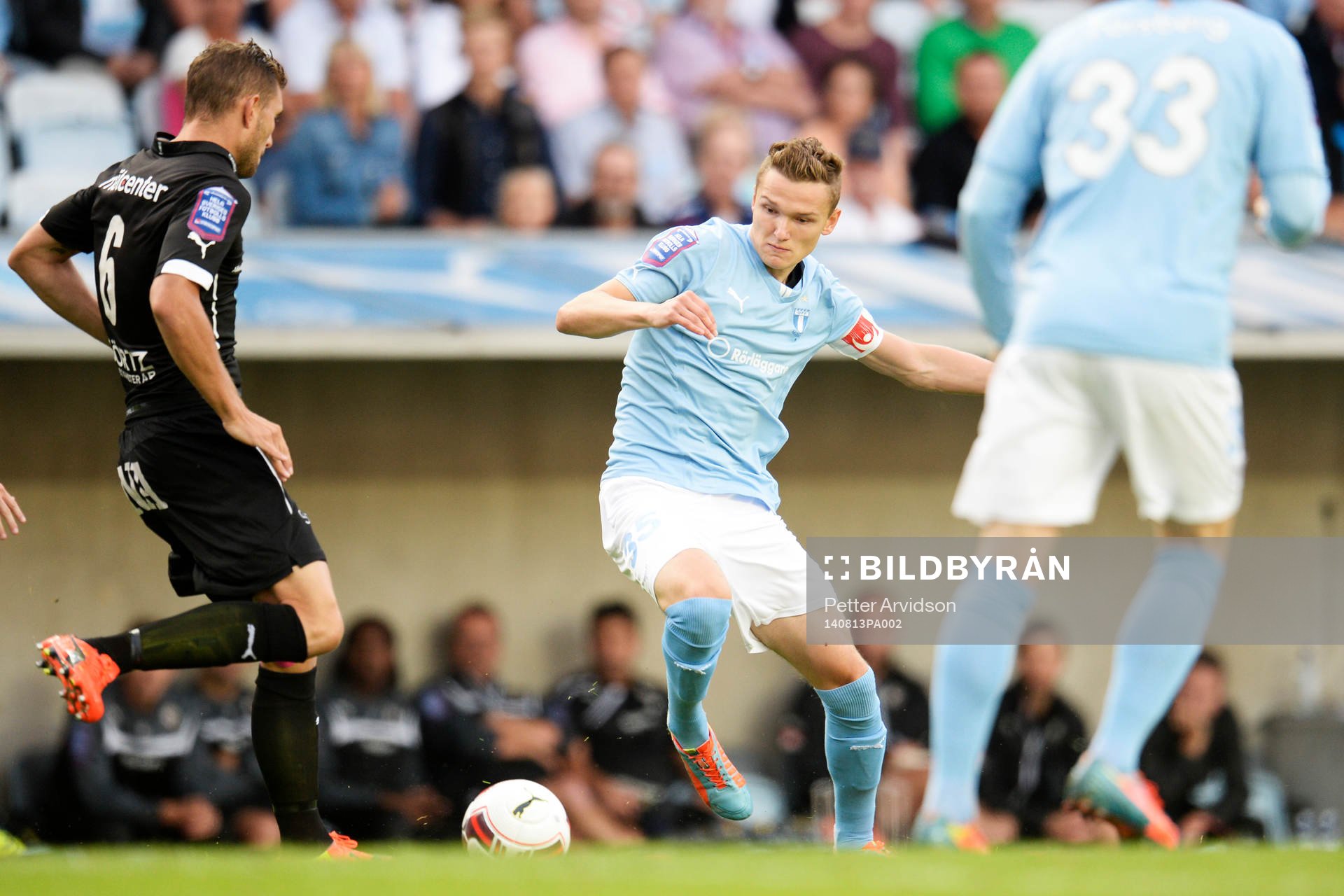 Örebros Robert Åhman Persson och Malmö FFs Piotr