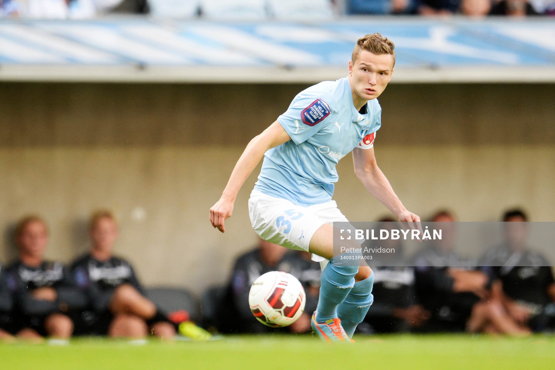 Malmö FFs Piotr Johansson