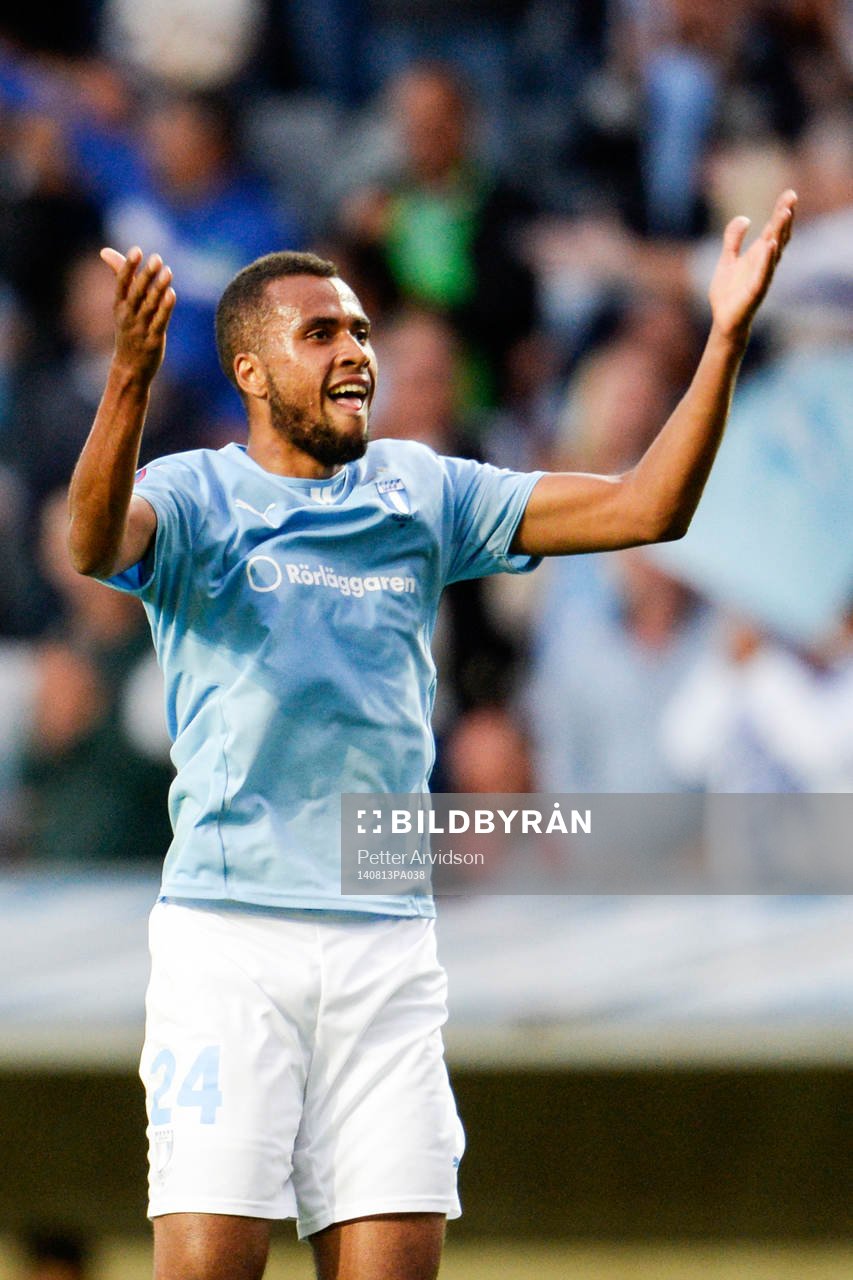 Malmö FFs Isaac Kiese Thelin jublar