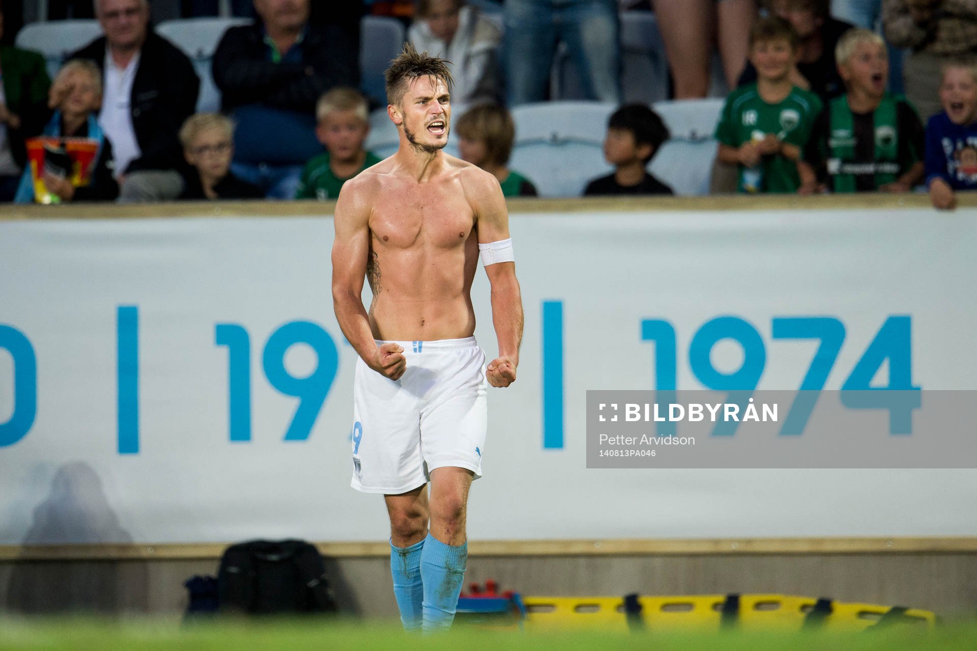 Malmö FFs Markus Rosenberg jublar