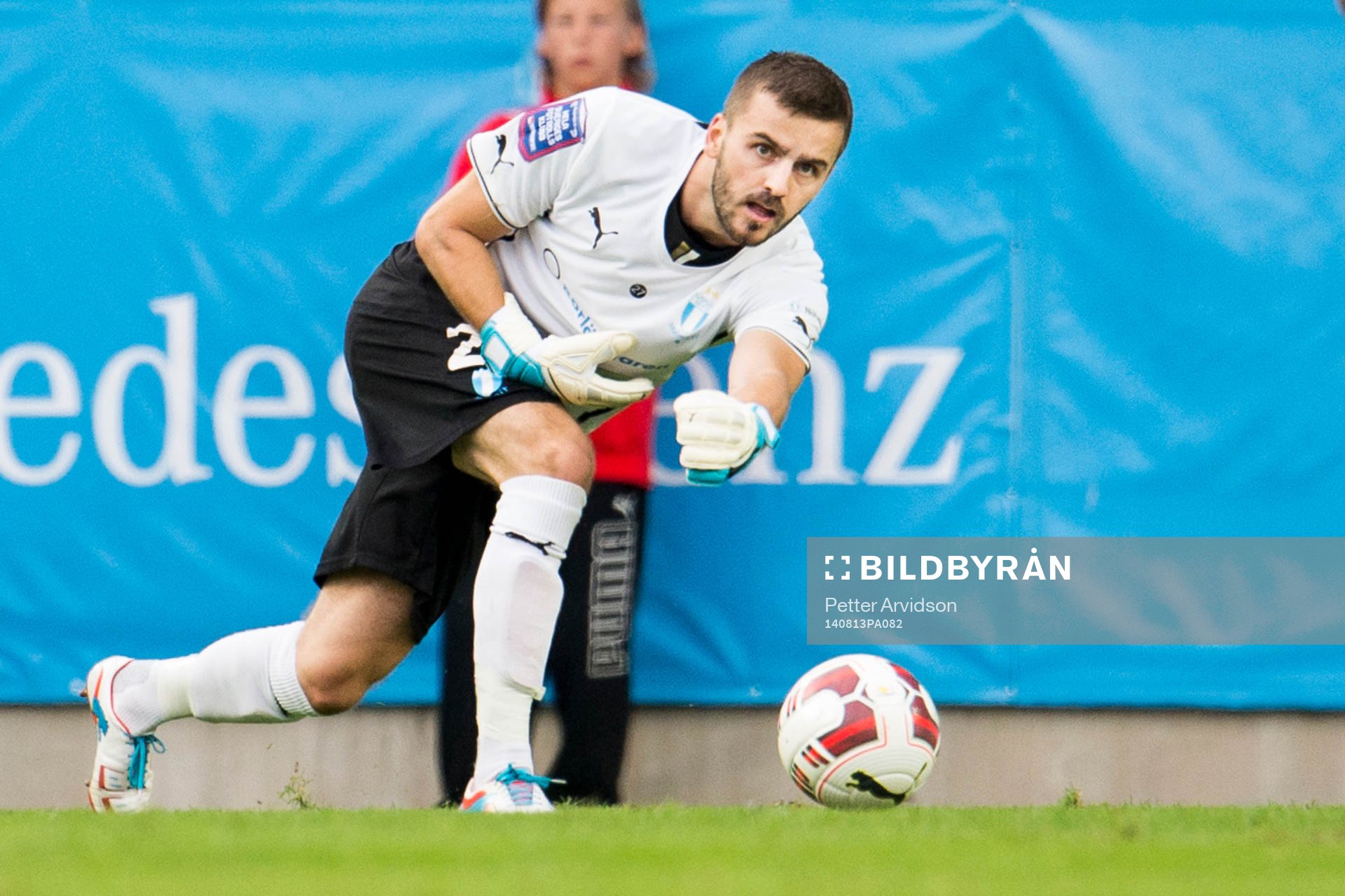 Malmö FFs målvakt Zlatan Azinovic