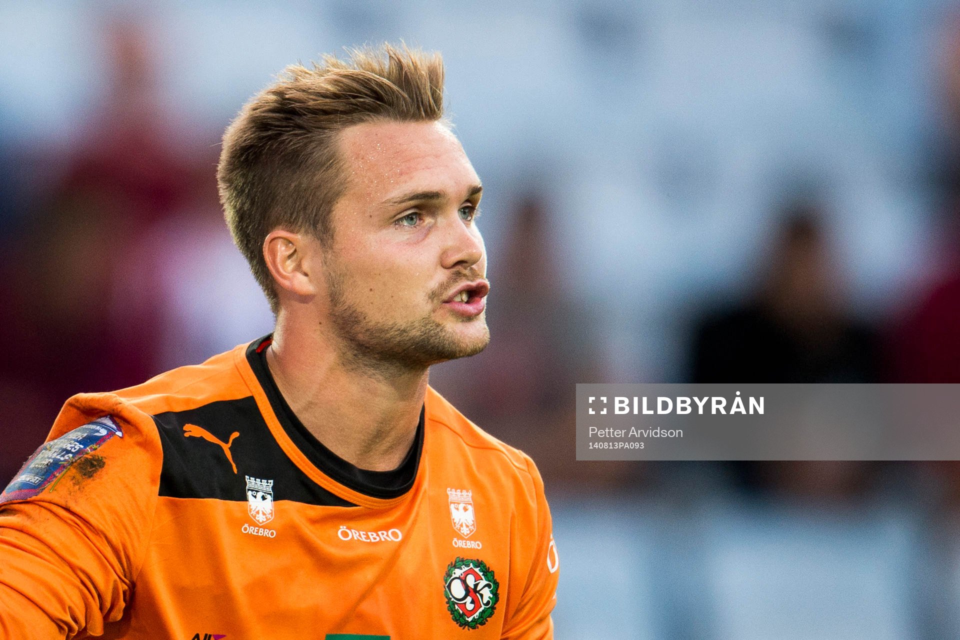 Örebros målvakt Oscar Jansson