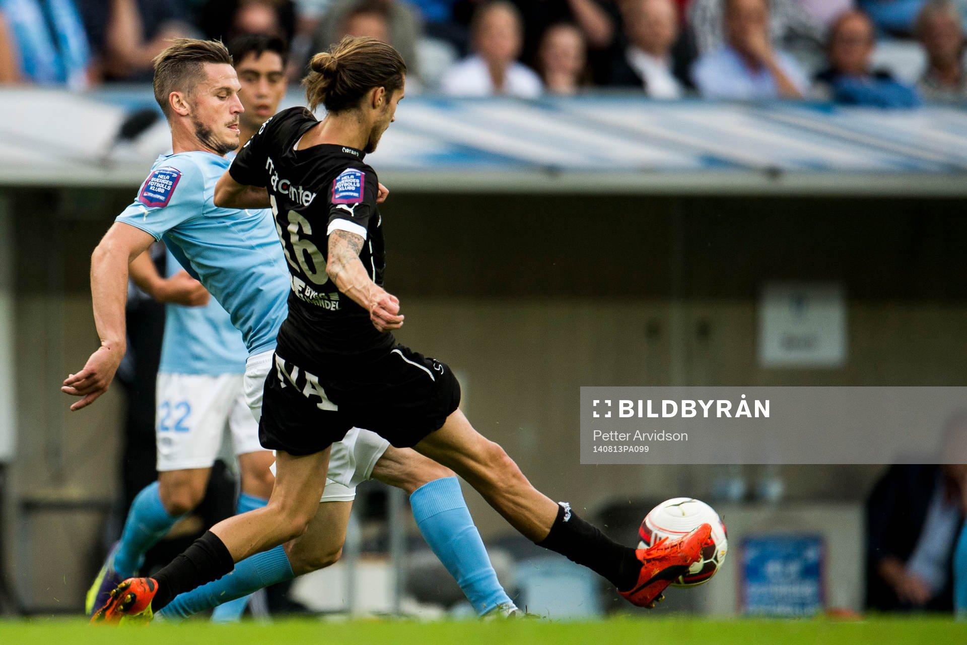 Örebros Daniel Nordmark och Malmö FFs Markus Rosenberg