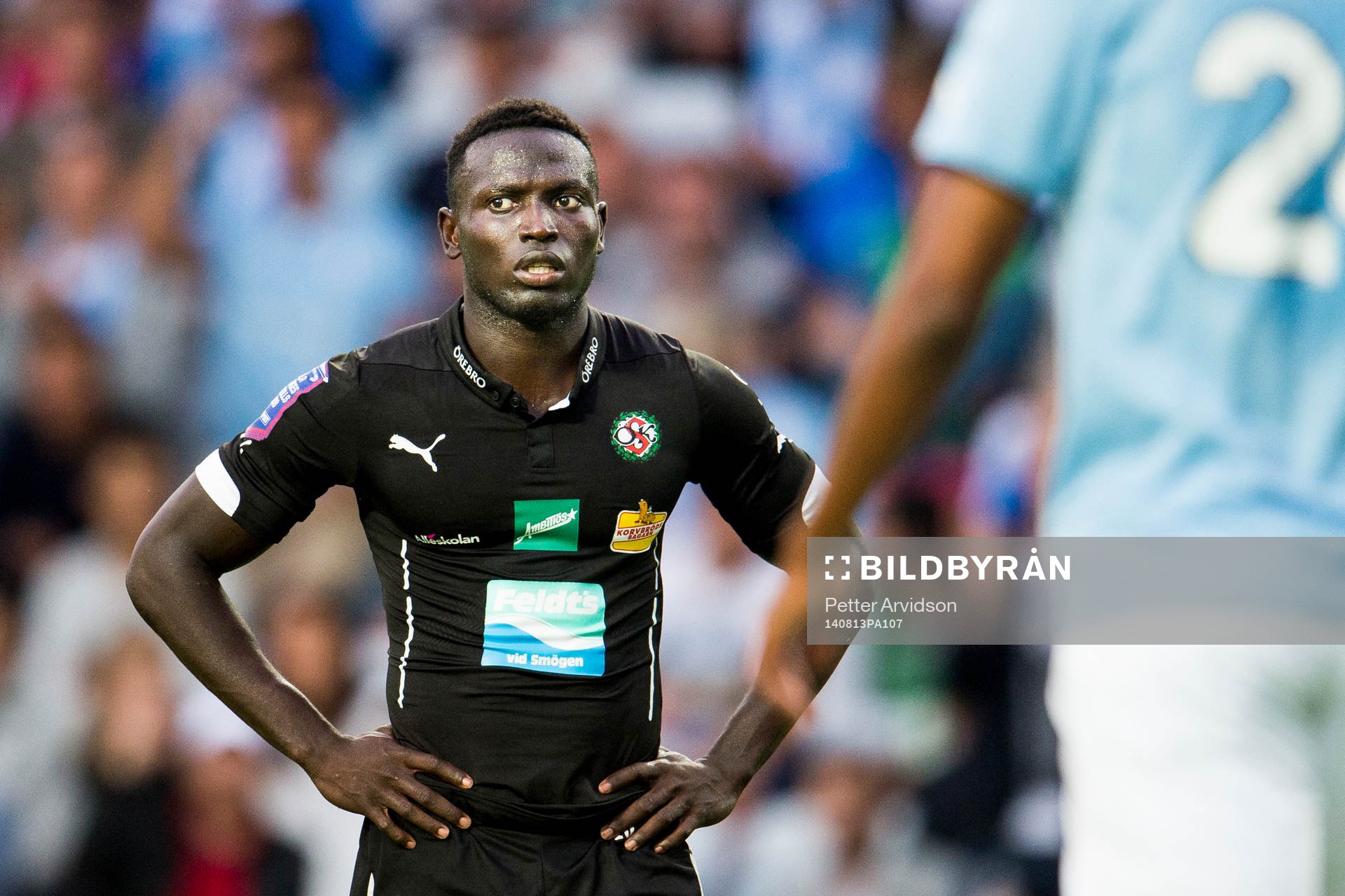Örebros Alhassan Kamara deppar