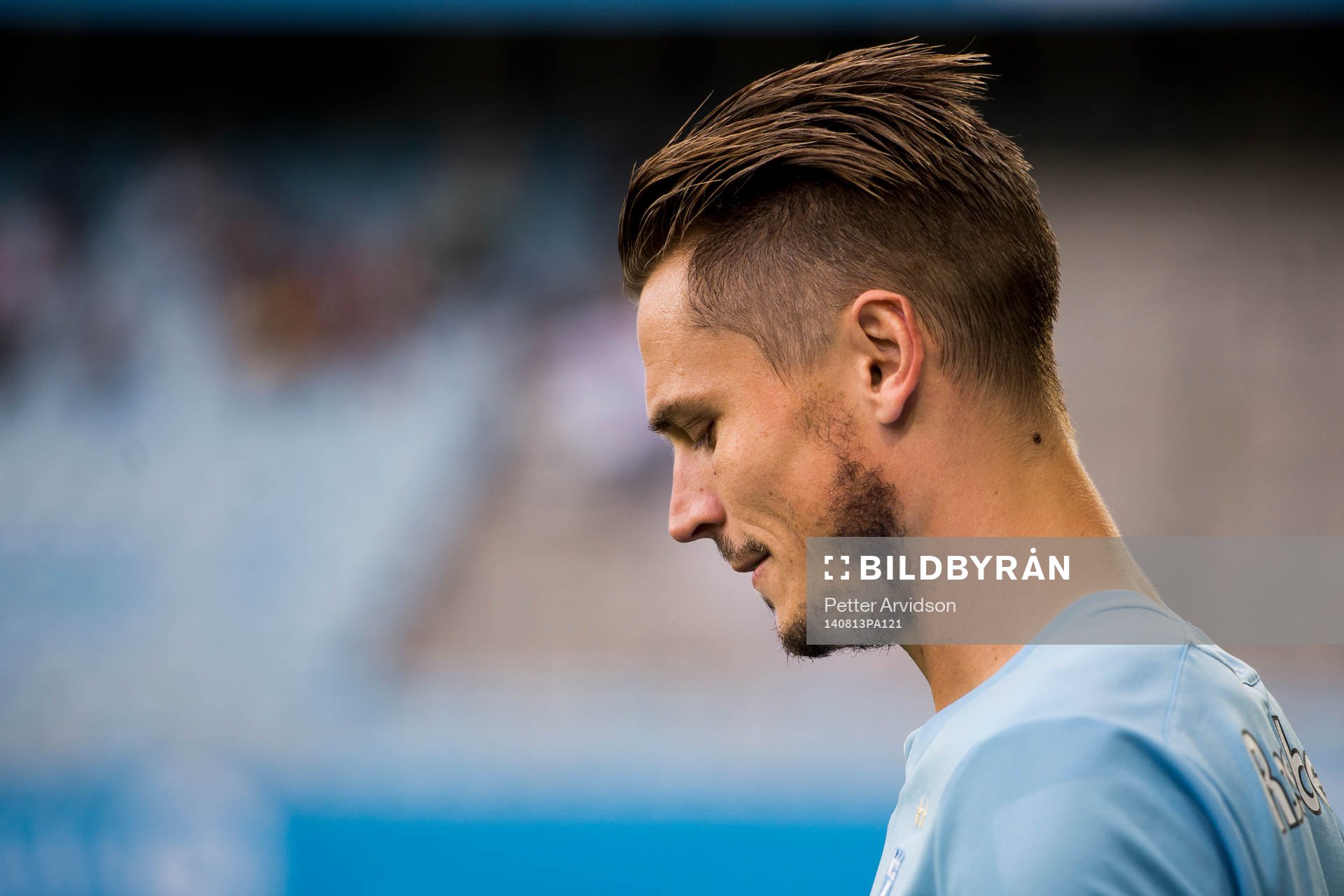 Malmö FFs Markus Rosenberg går in på planen